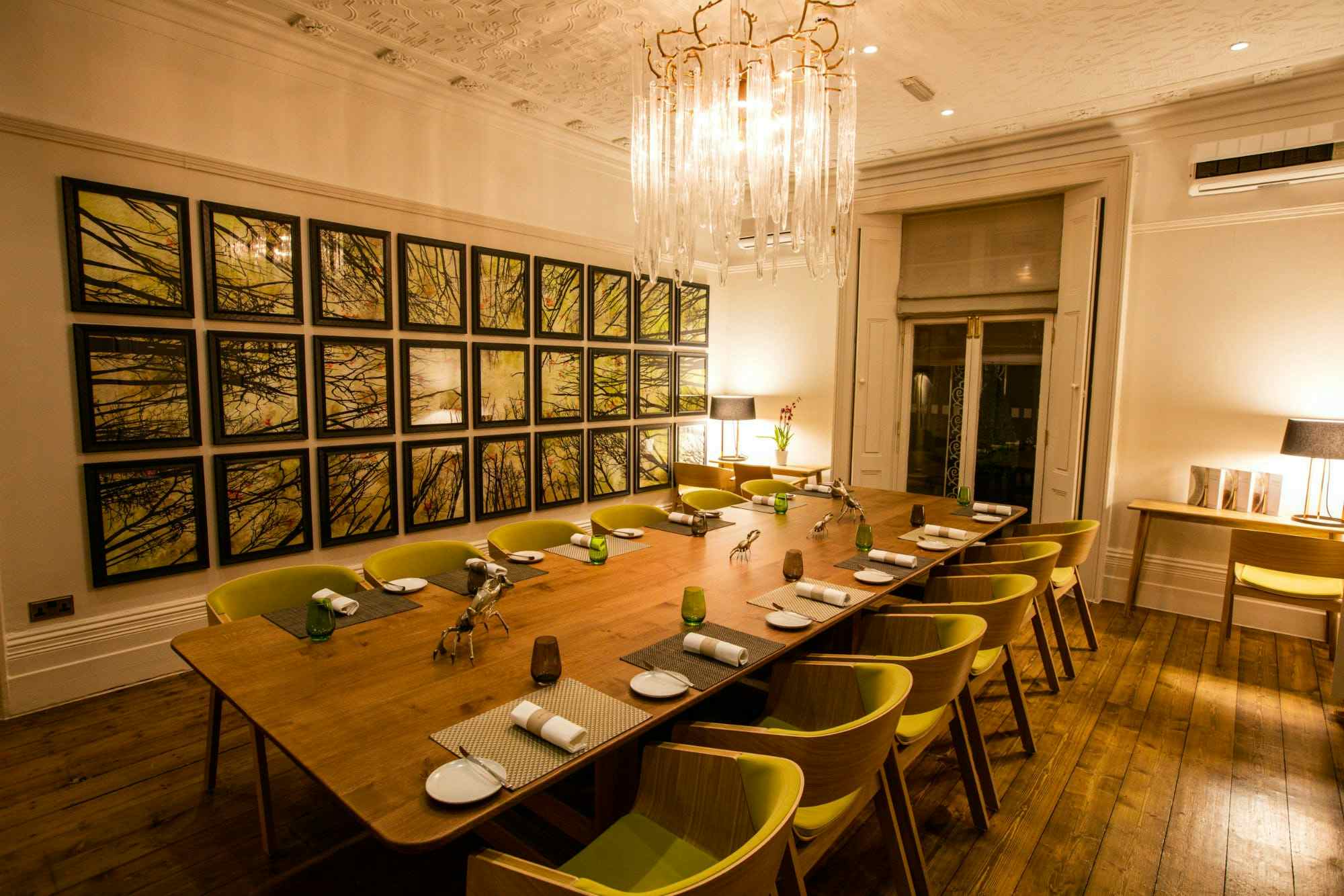 Private Dining Room, Simpsons Restaurant