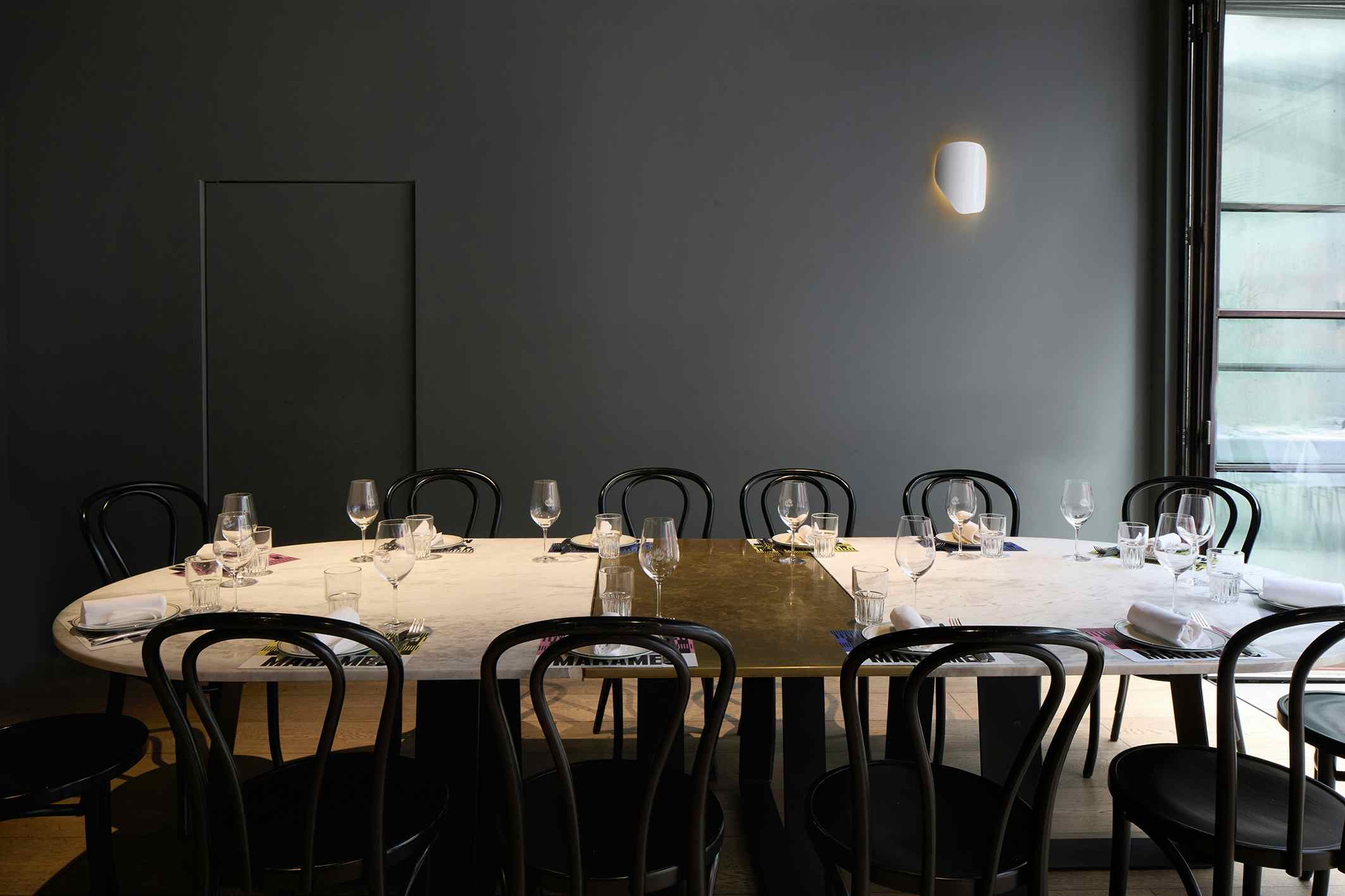 Marble Table +  Private Dining Room 1