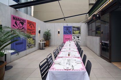 Terrace + Marble Table 5
