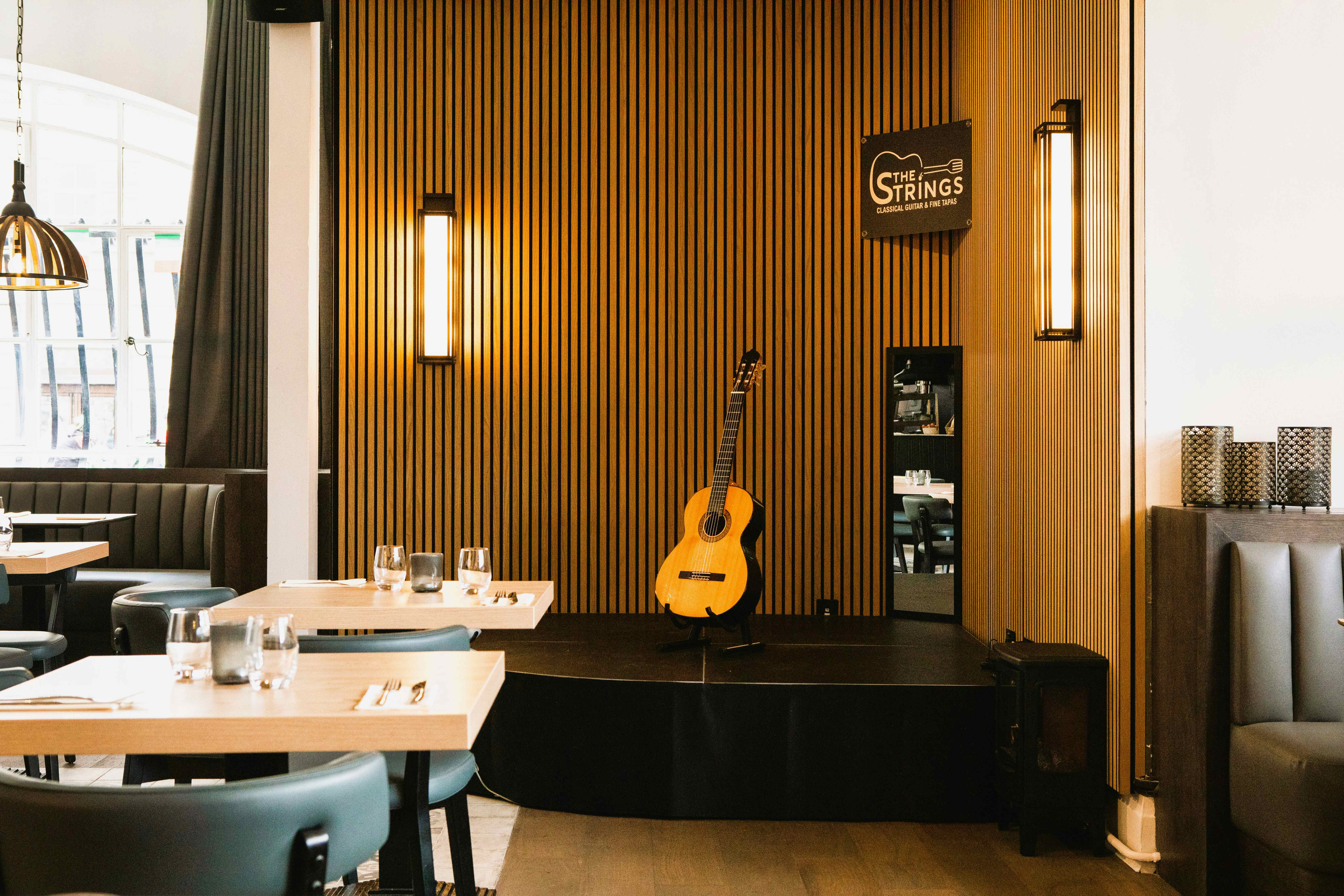 Whole venue Strings Restaurant  1