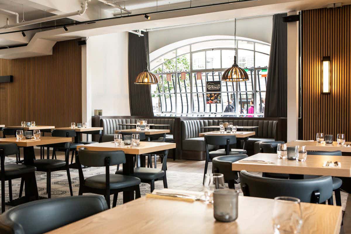 Whole venue Strings Restaurant  3