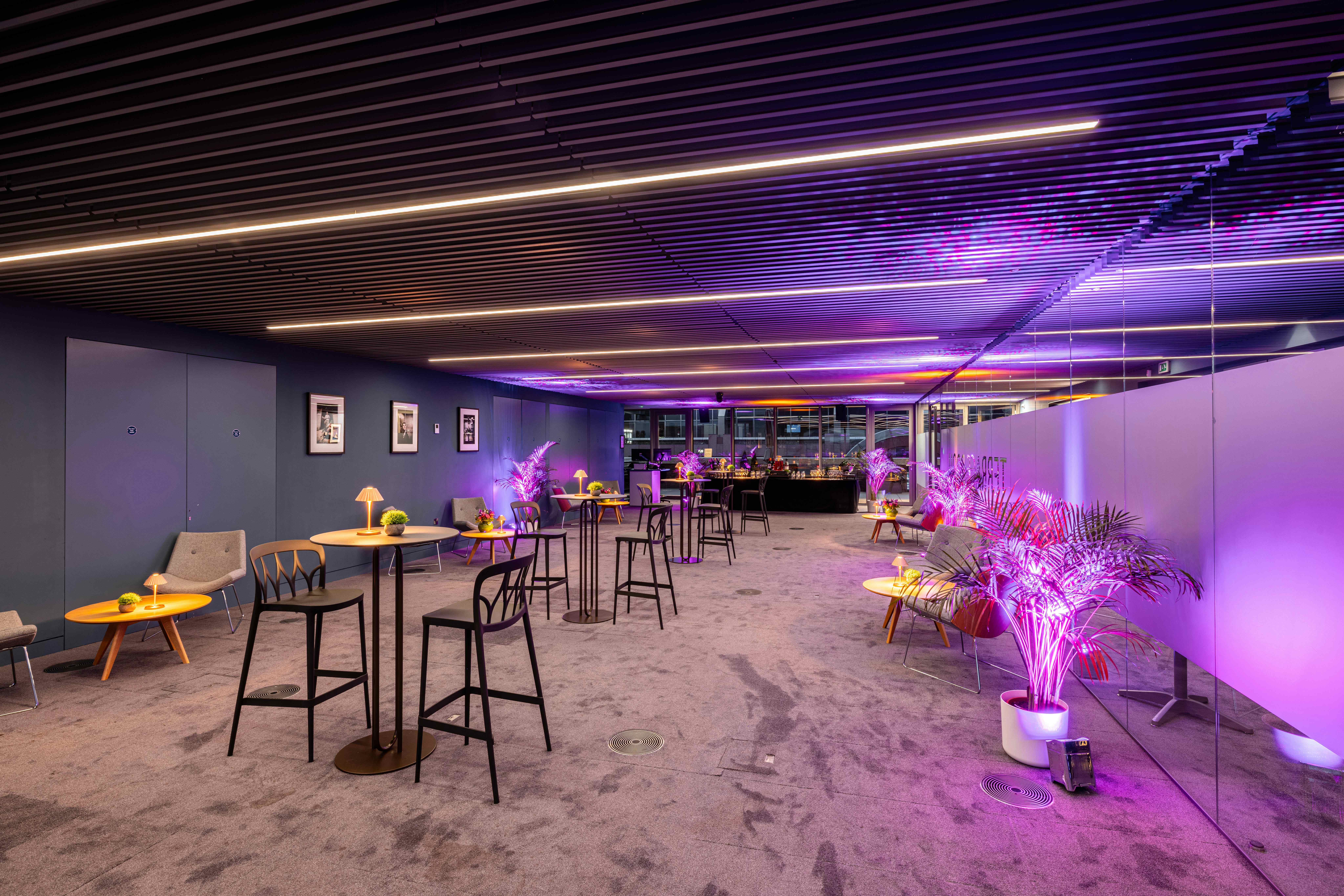 Christmas Party in Terrace Room with heated terraces and views on the City 5