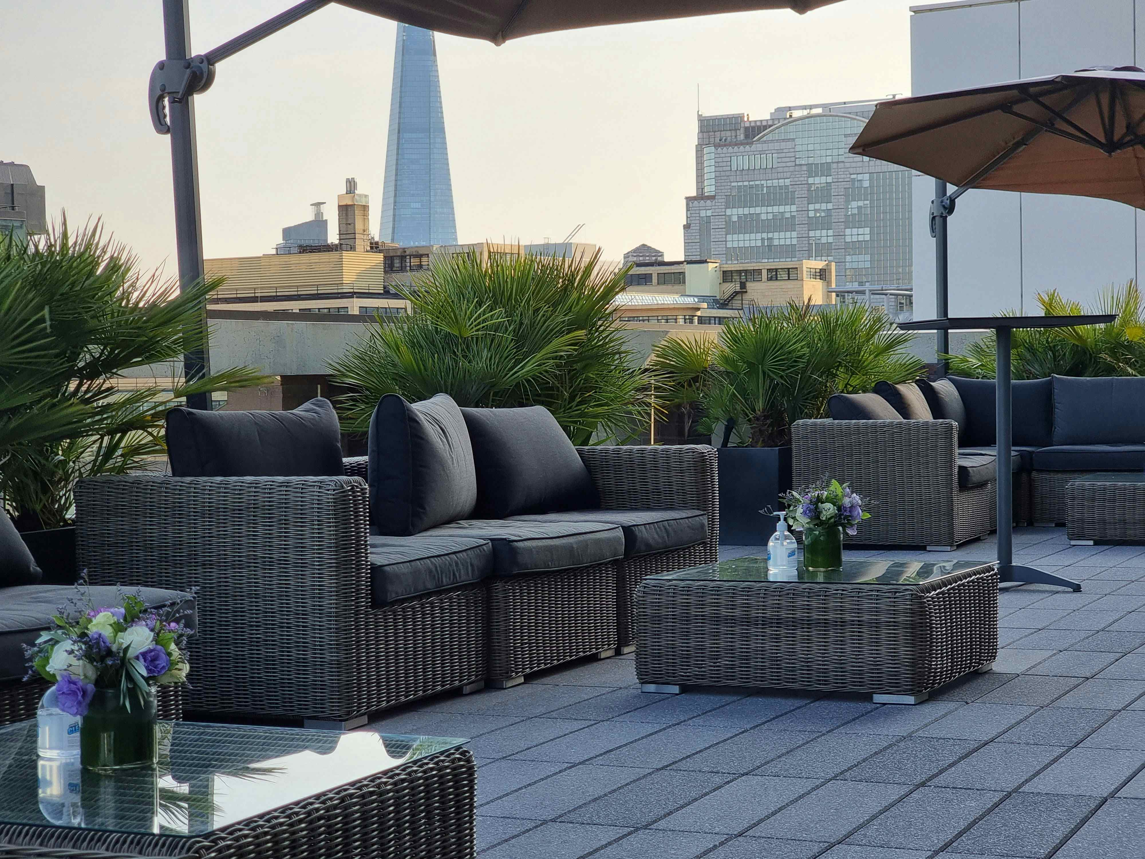 Christmas Party in Terrace Room with heated terraces and views on the City 6