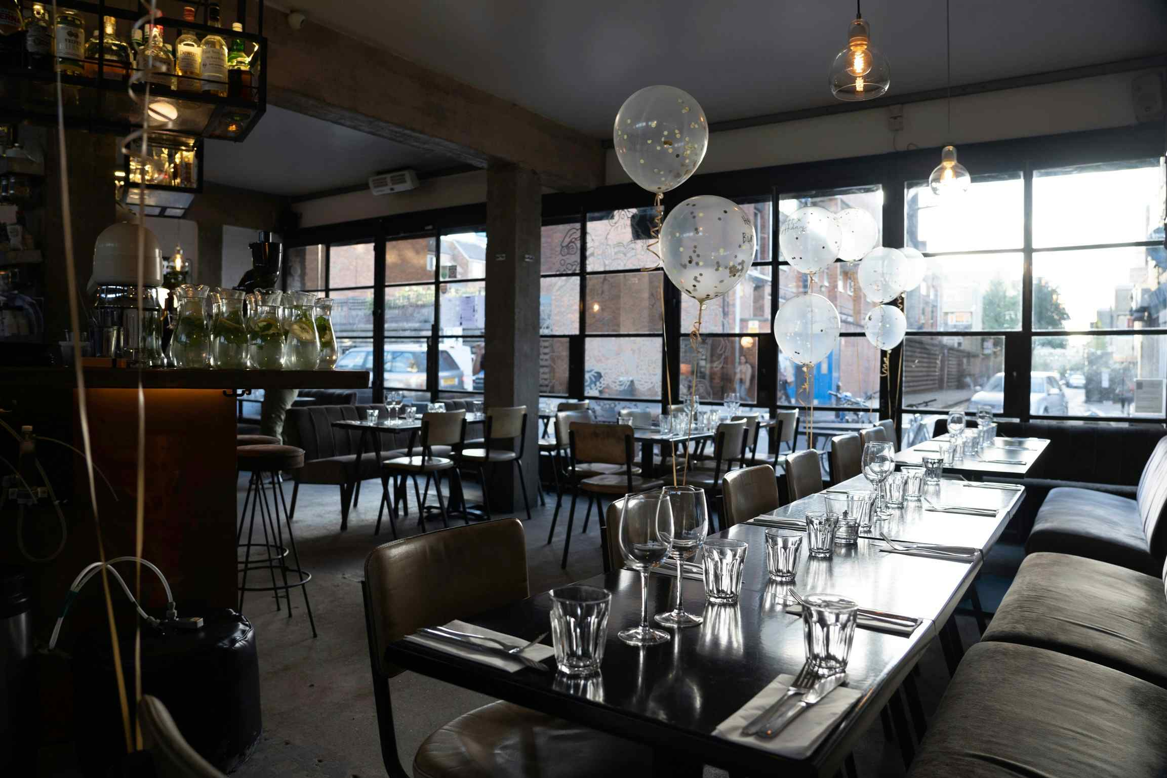 Whole Venue - Main Restaurant & Connected Private Party Room 1