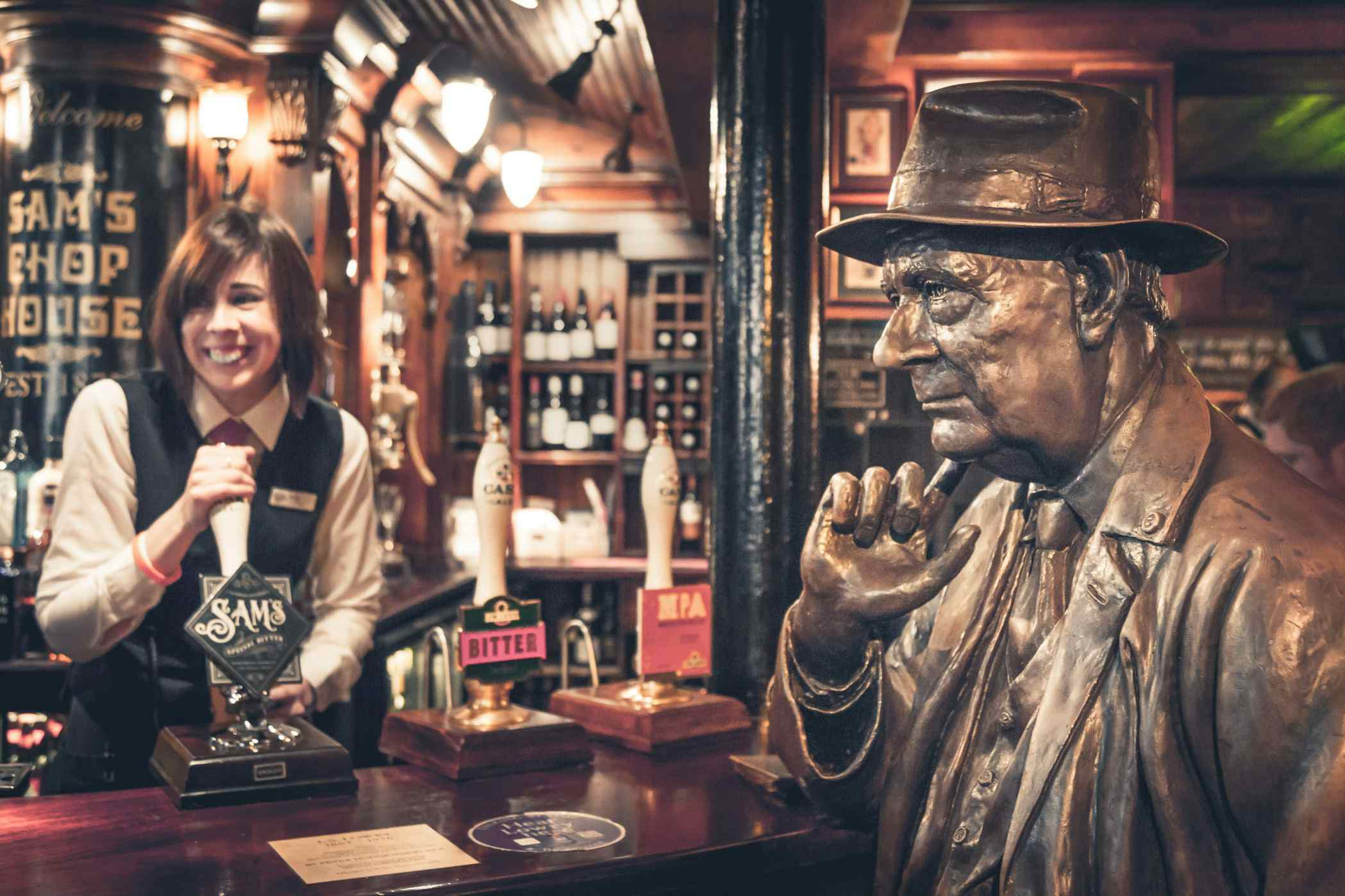 Sam's Bar Seating Area 3D tour