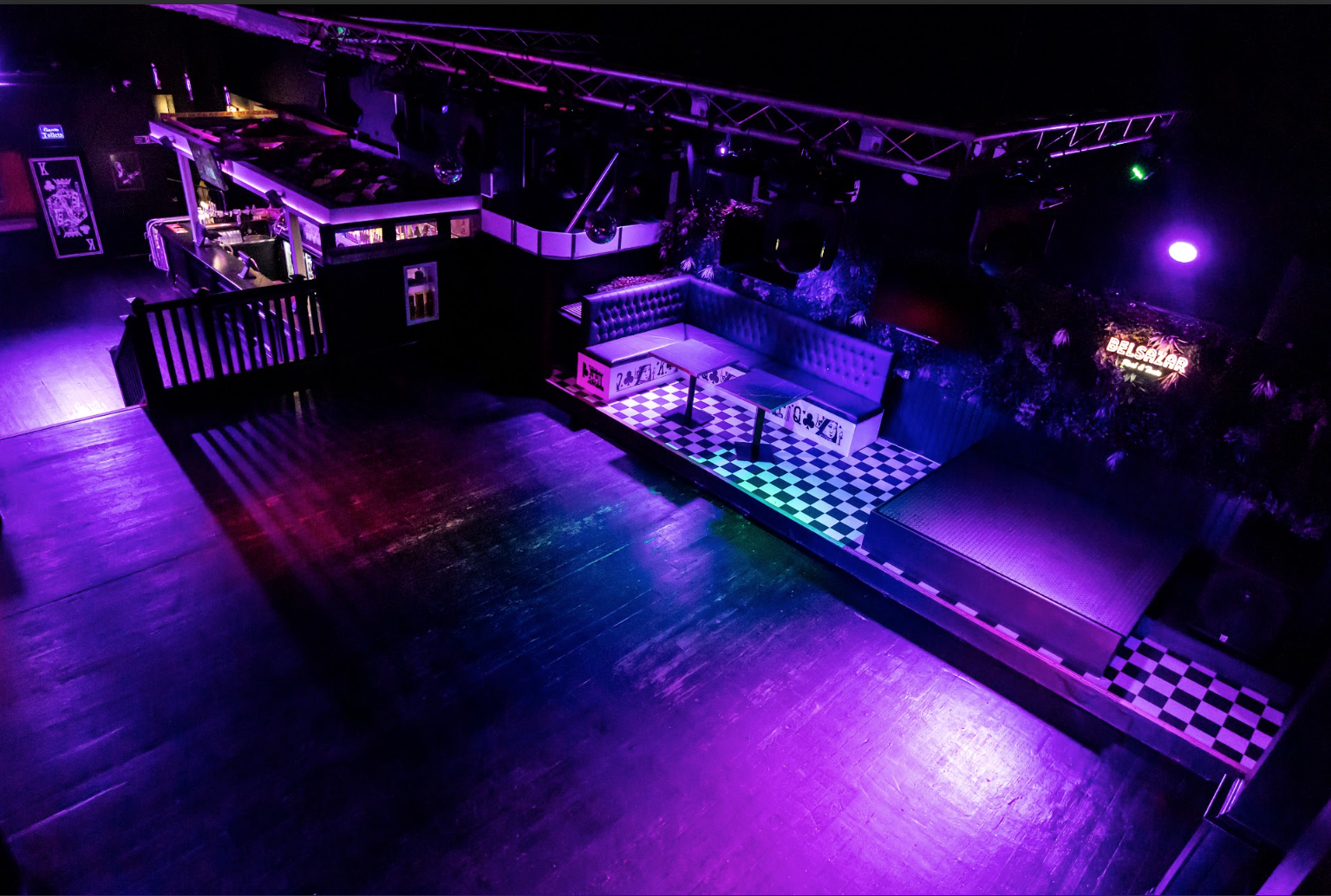 Main floor and VIP 2