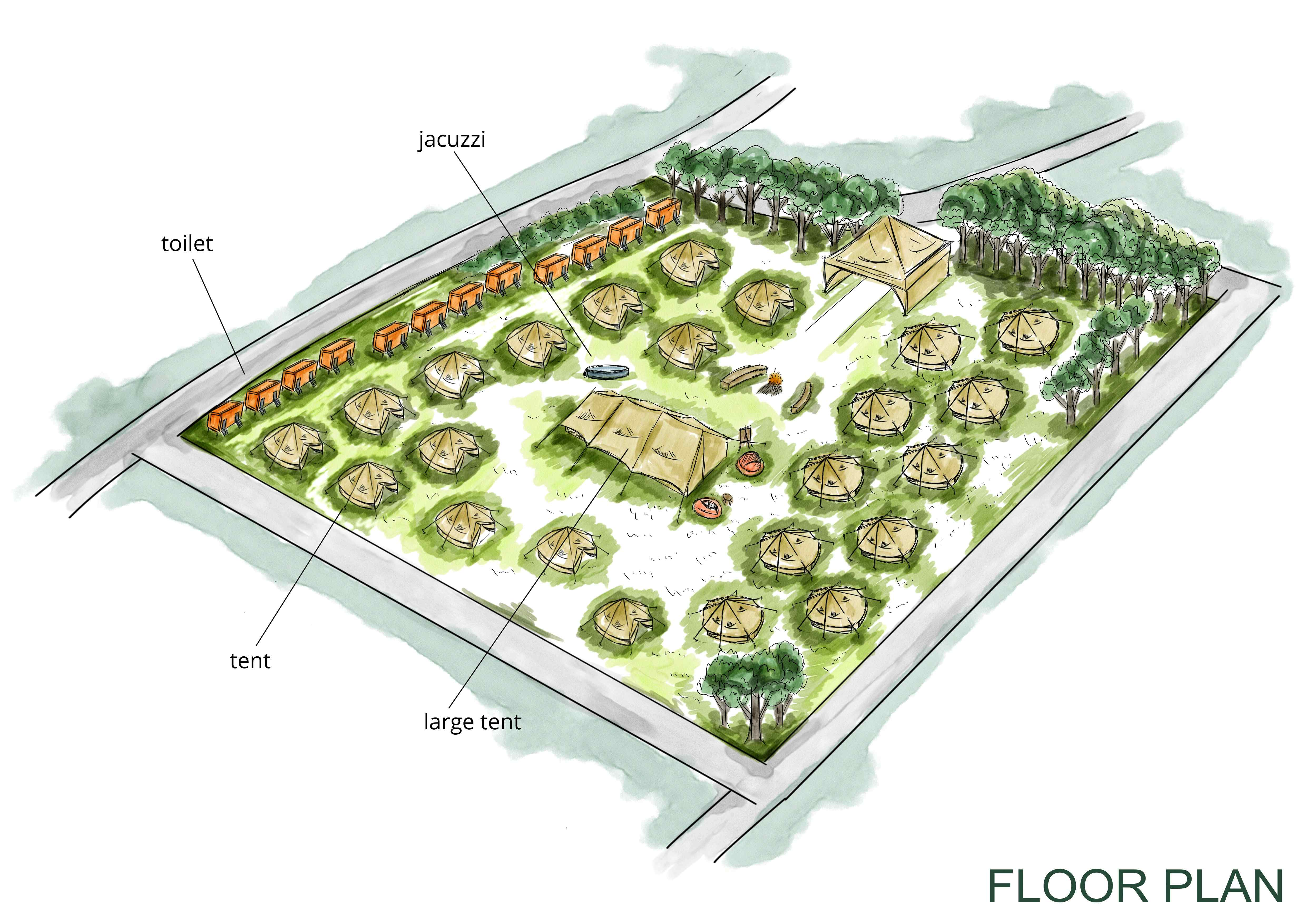 Bell Tent Village Parks 9