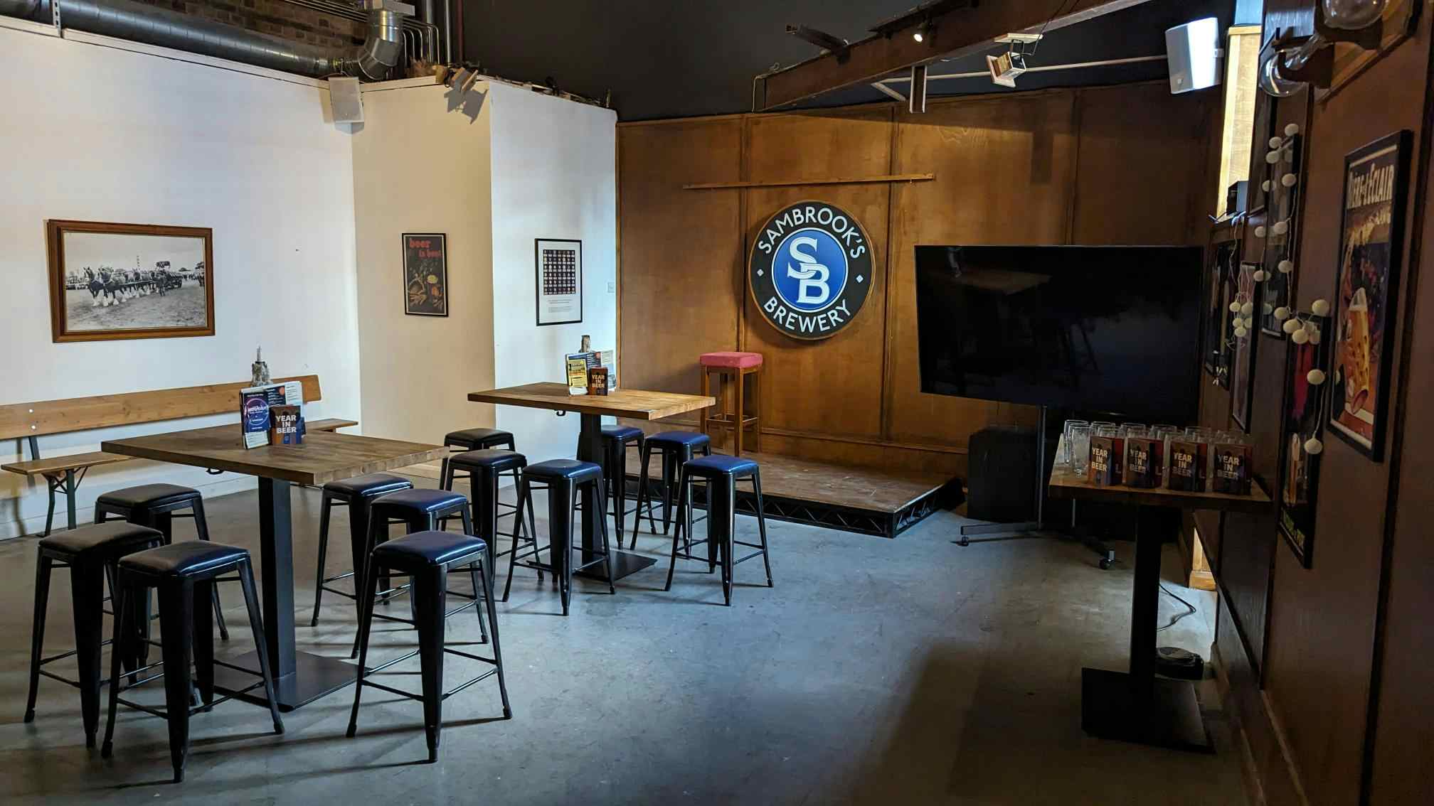 Sambrooks Brewery Stack Room 3D tour