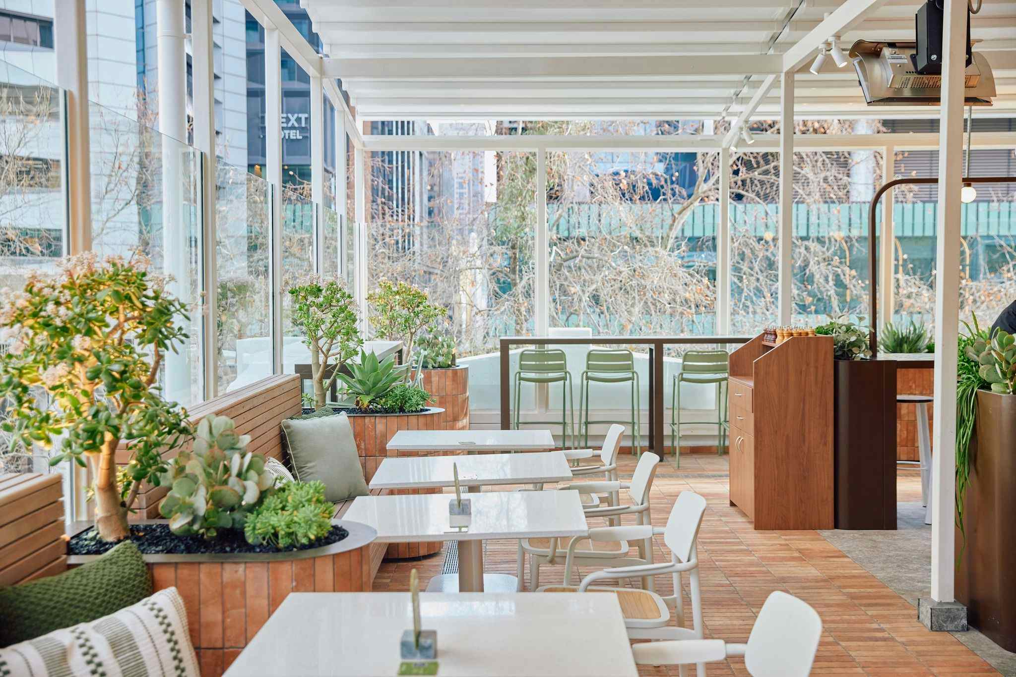 Rooftop, Morris House