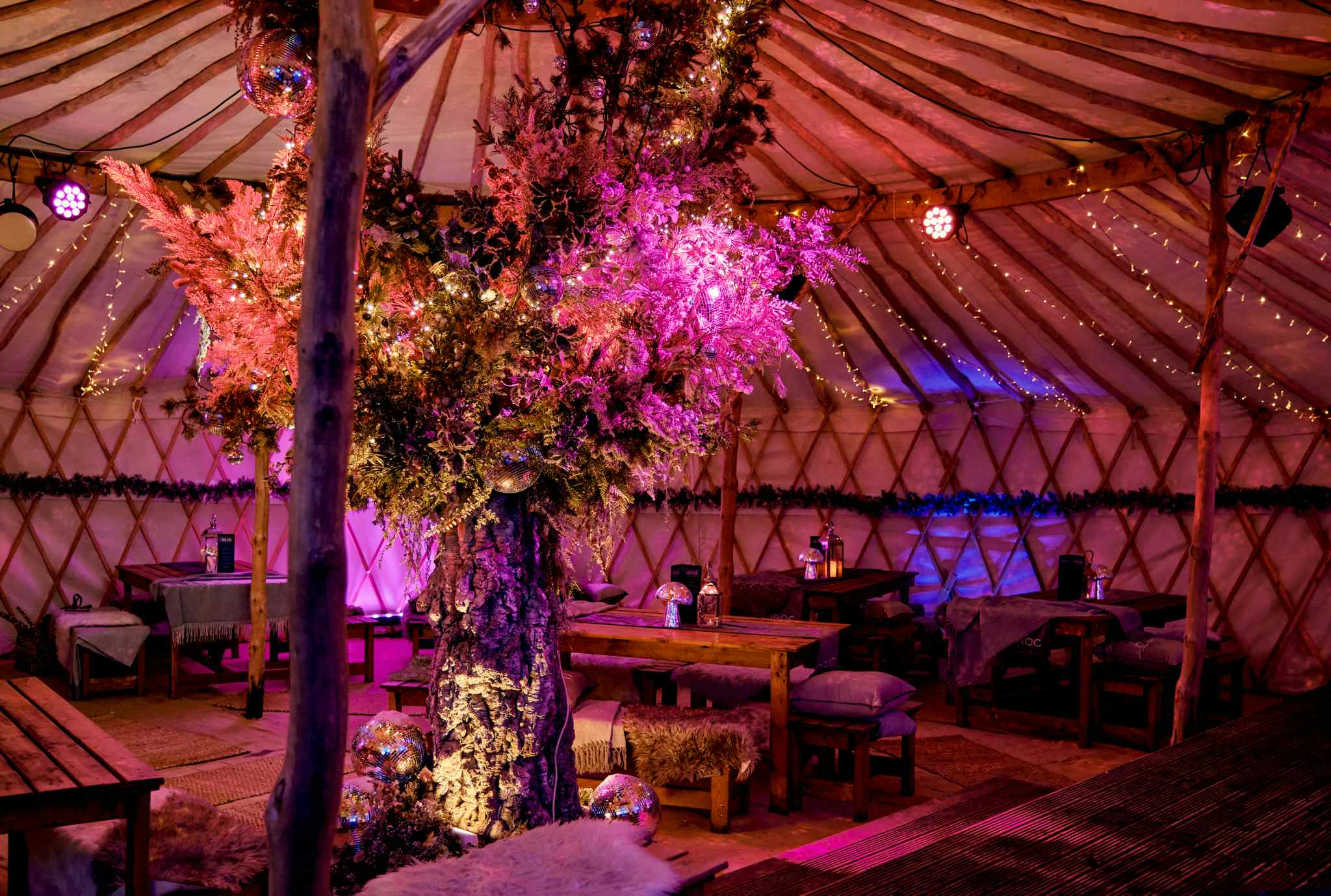 The Lawn Club - Christmas Yurt  4