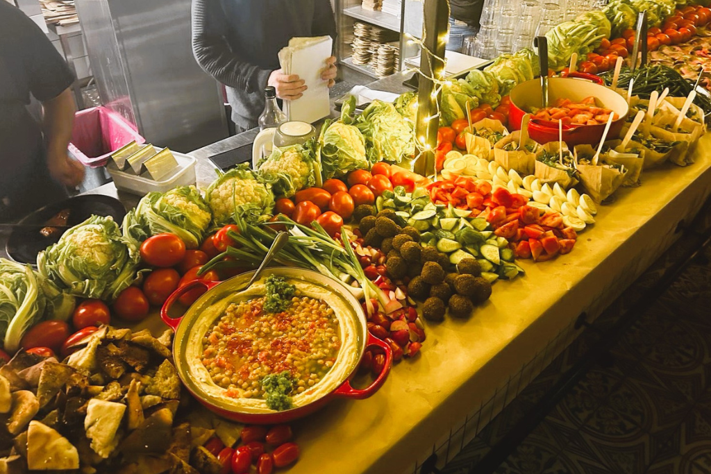 Festive Miznon Soho 2