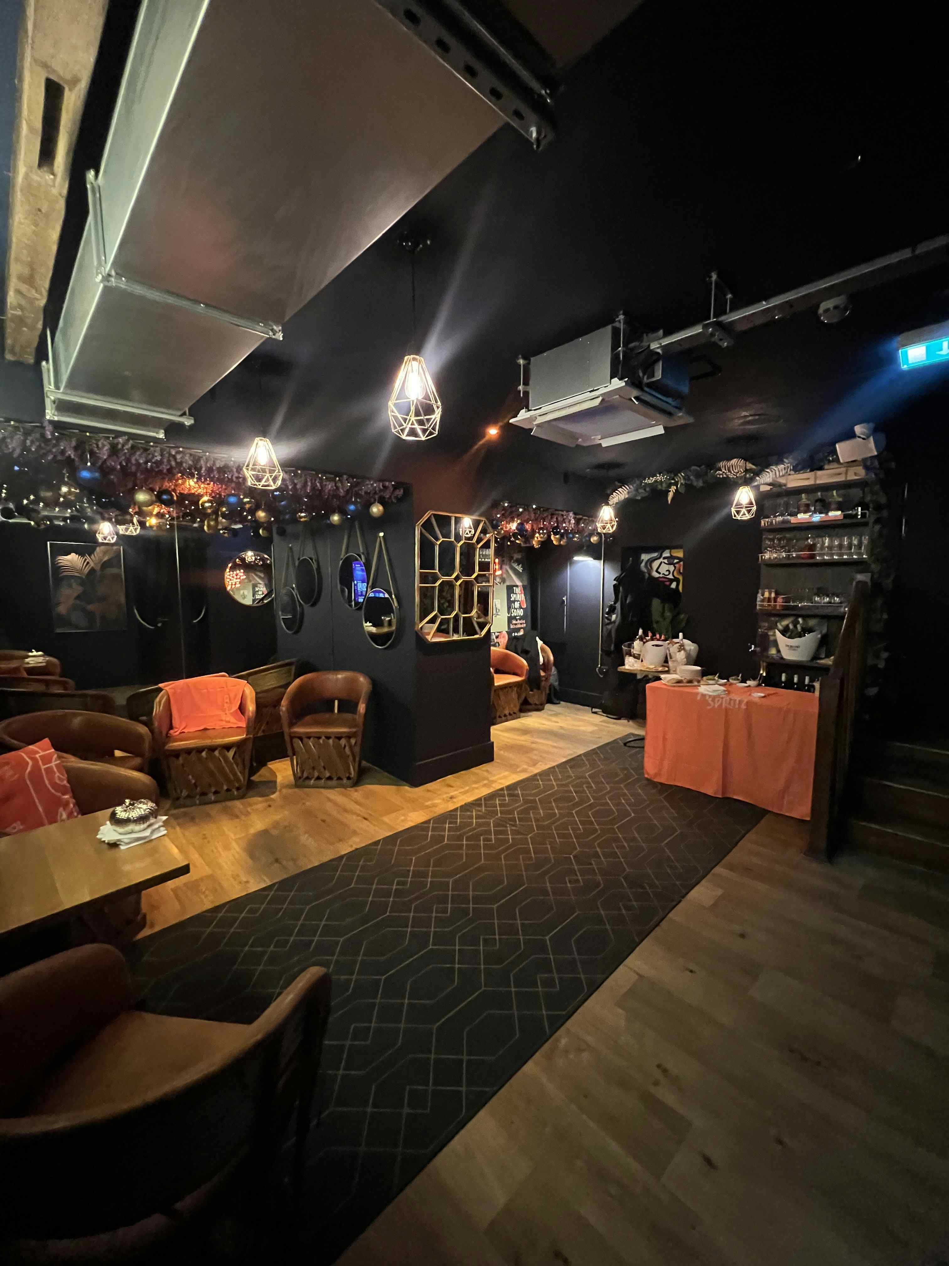 Baaria Main Room or Private Lounge 2