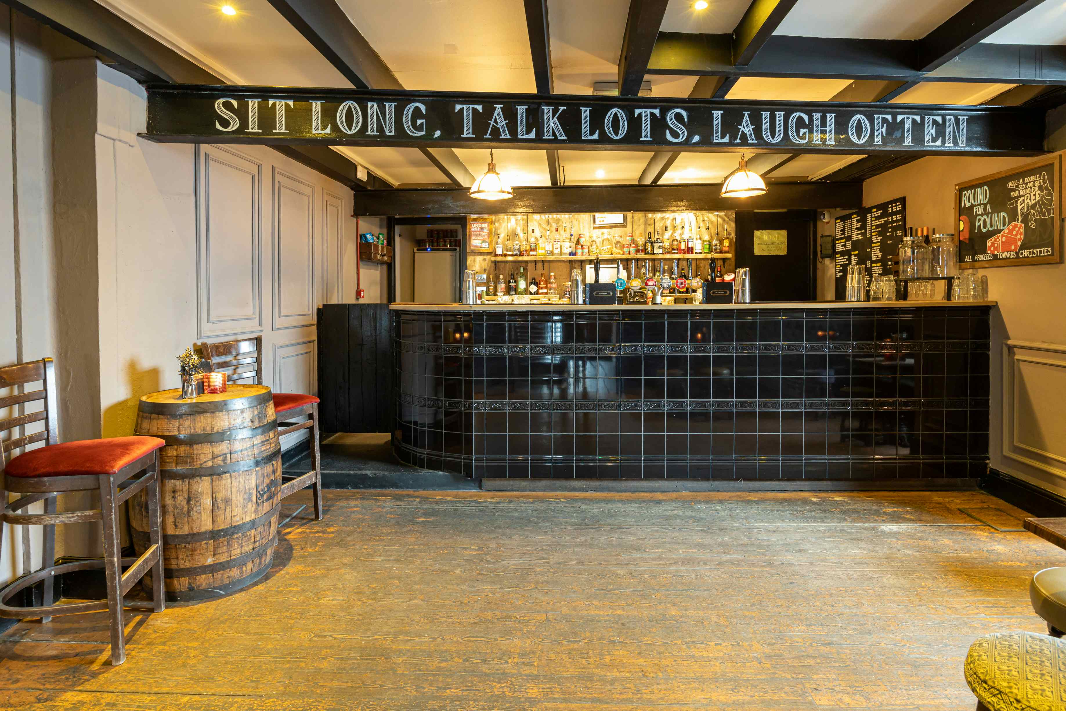 Reception Bar & Victorian Drinking Parlour 1