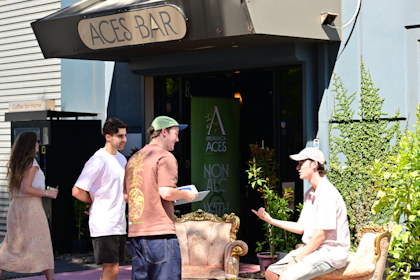 Aces Bar Gin Garden 2