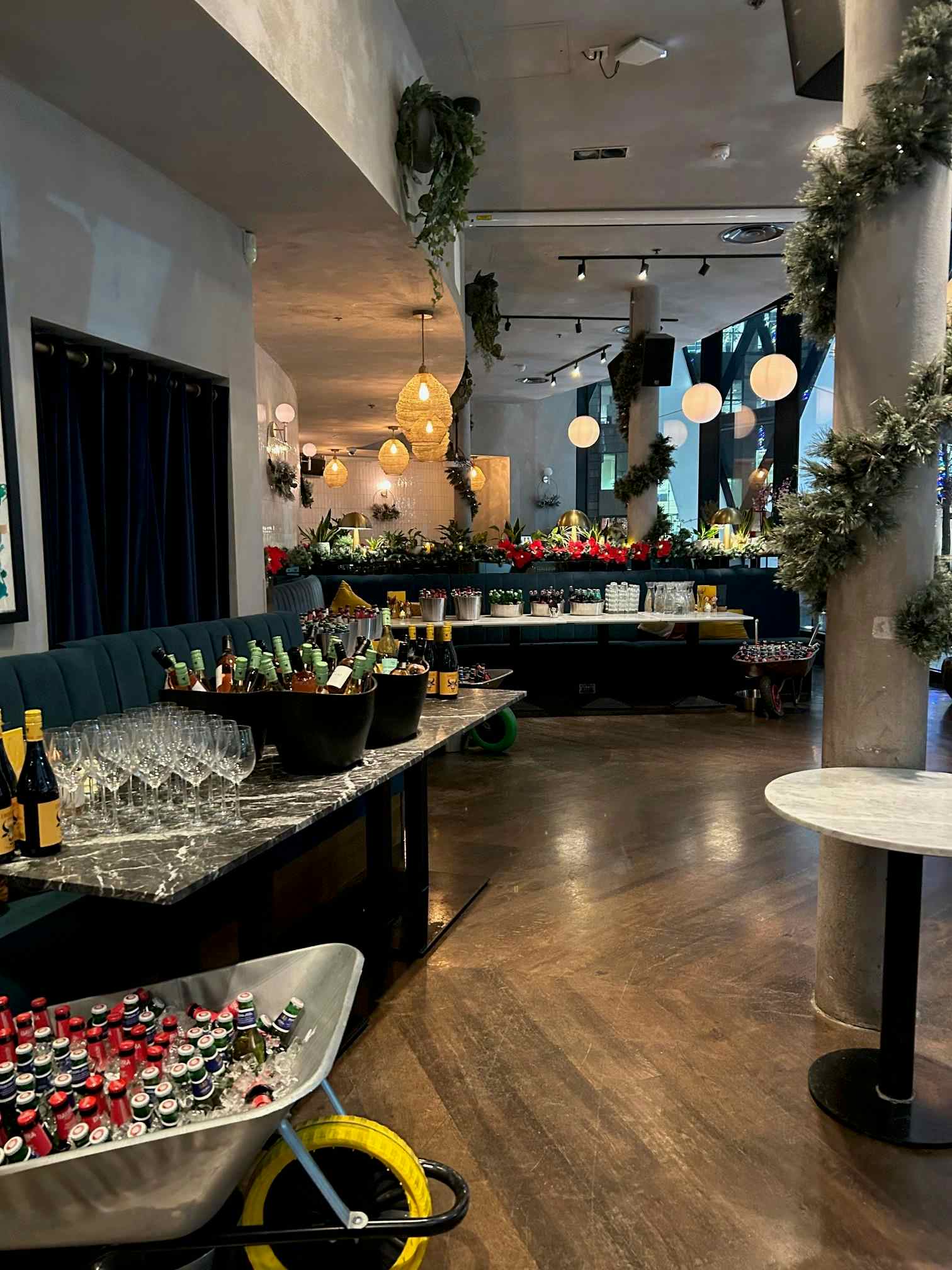 The Drawing room and Booth 2