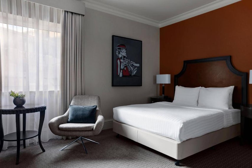 Deluxe Room, Guest room, 1 King 0