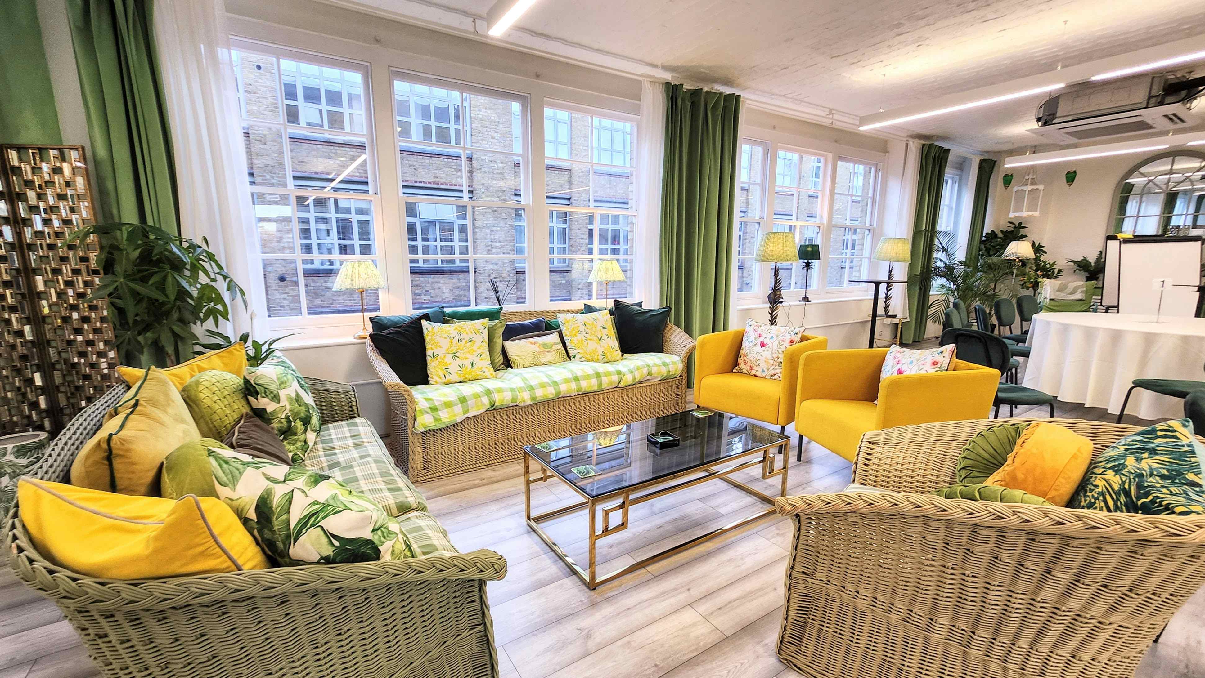 The Palm Room and the Studio 19