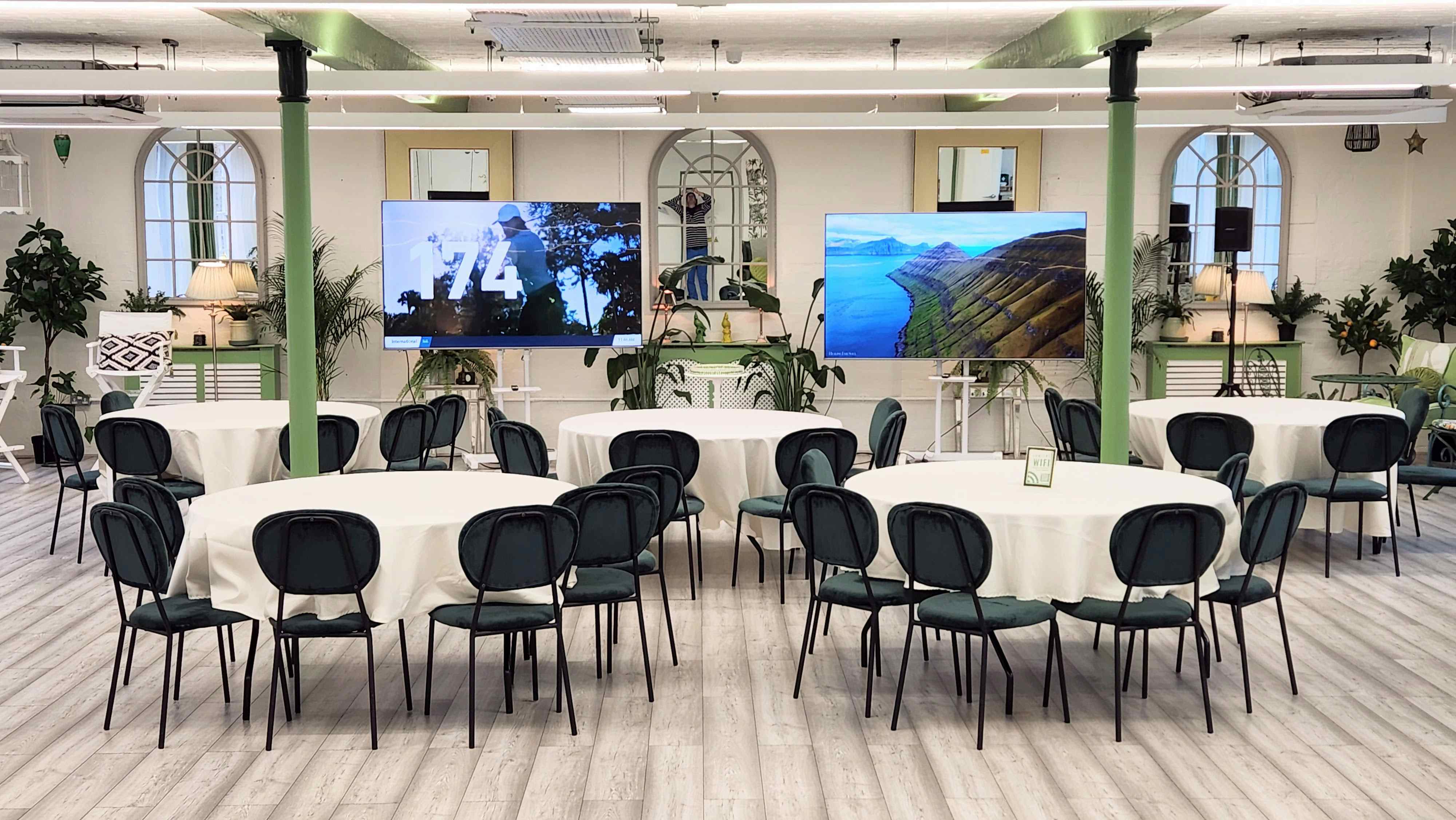 The Palm Room and the Studio 21