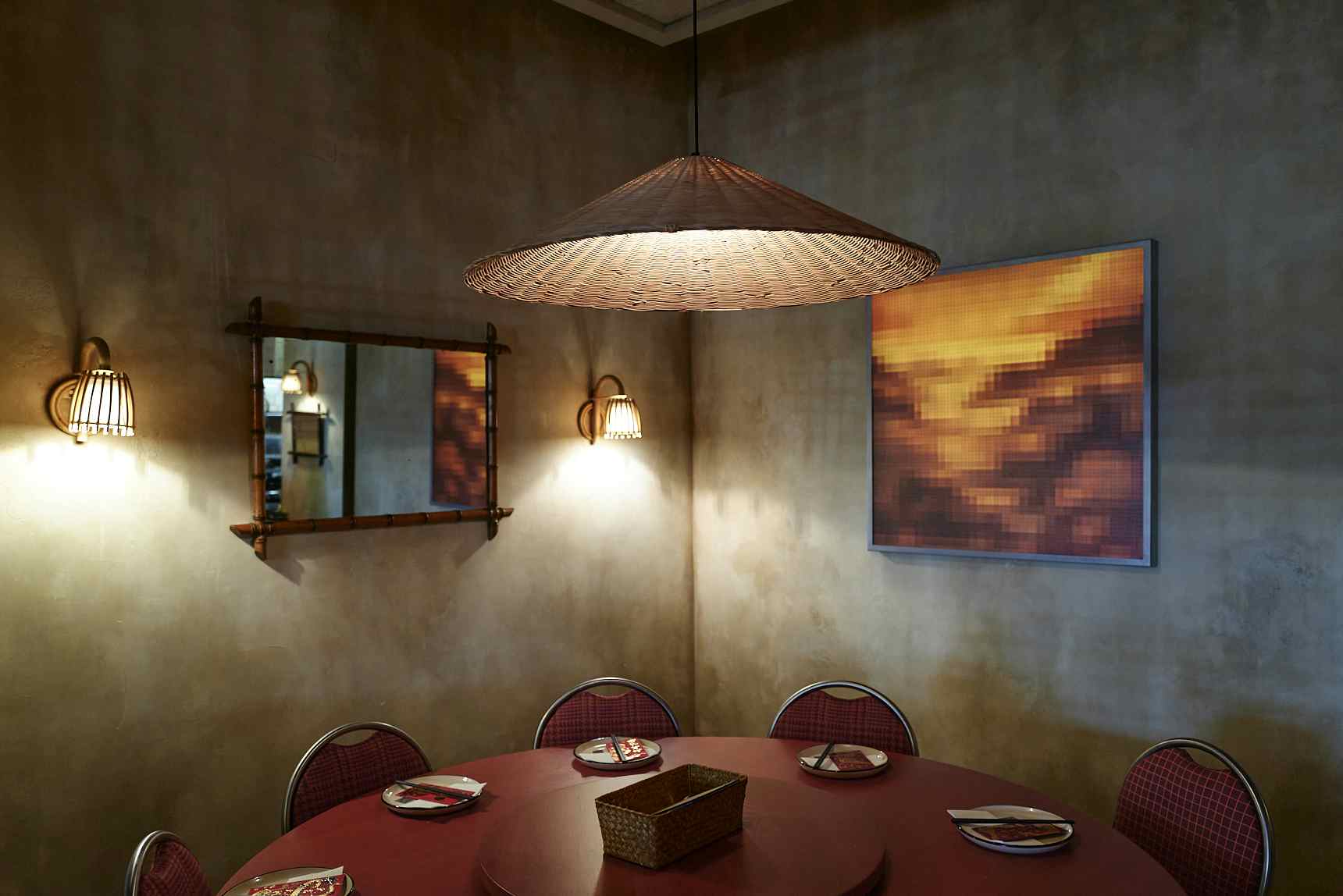 Red Room - Semi Private Dining Space 2