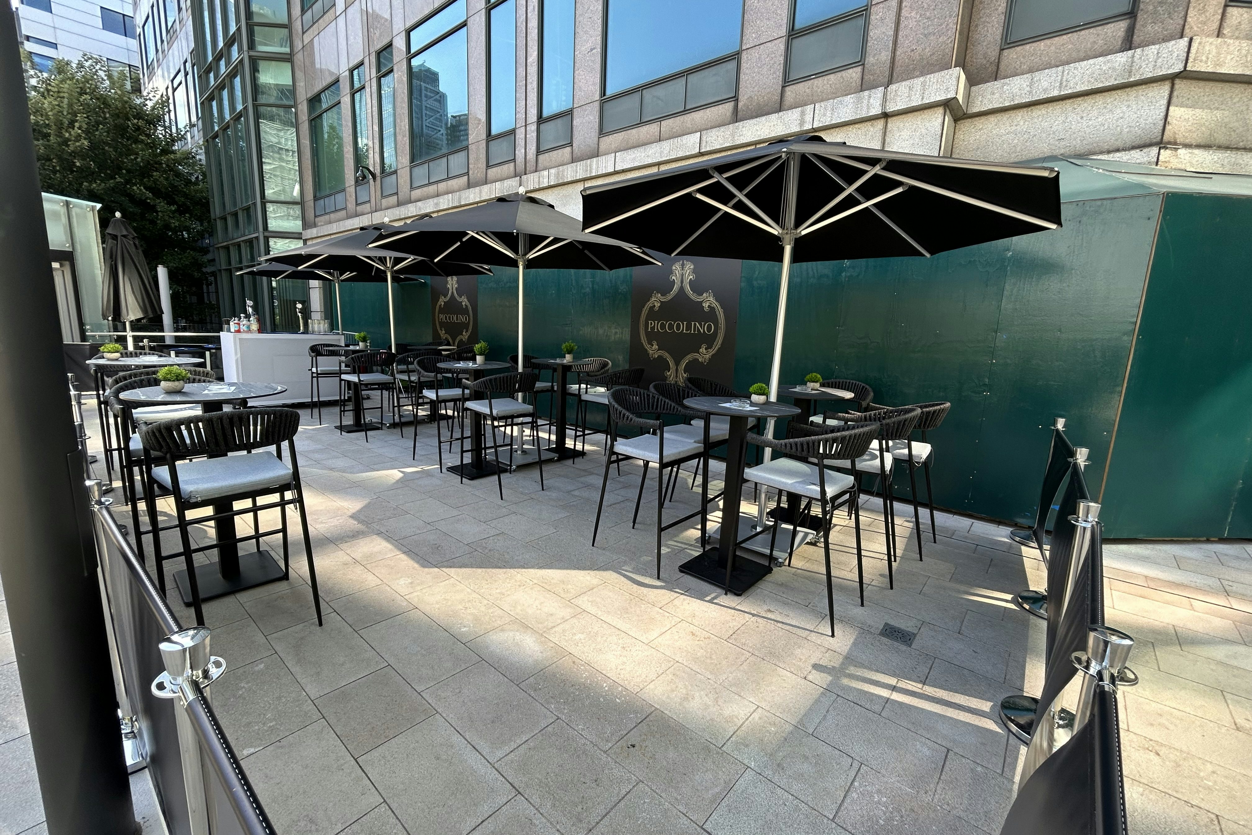Pop Up Bar at Piccolino Exchange Square 2