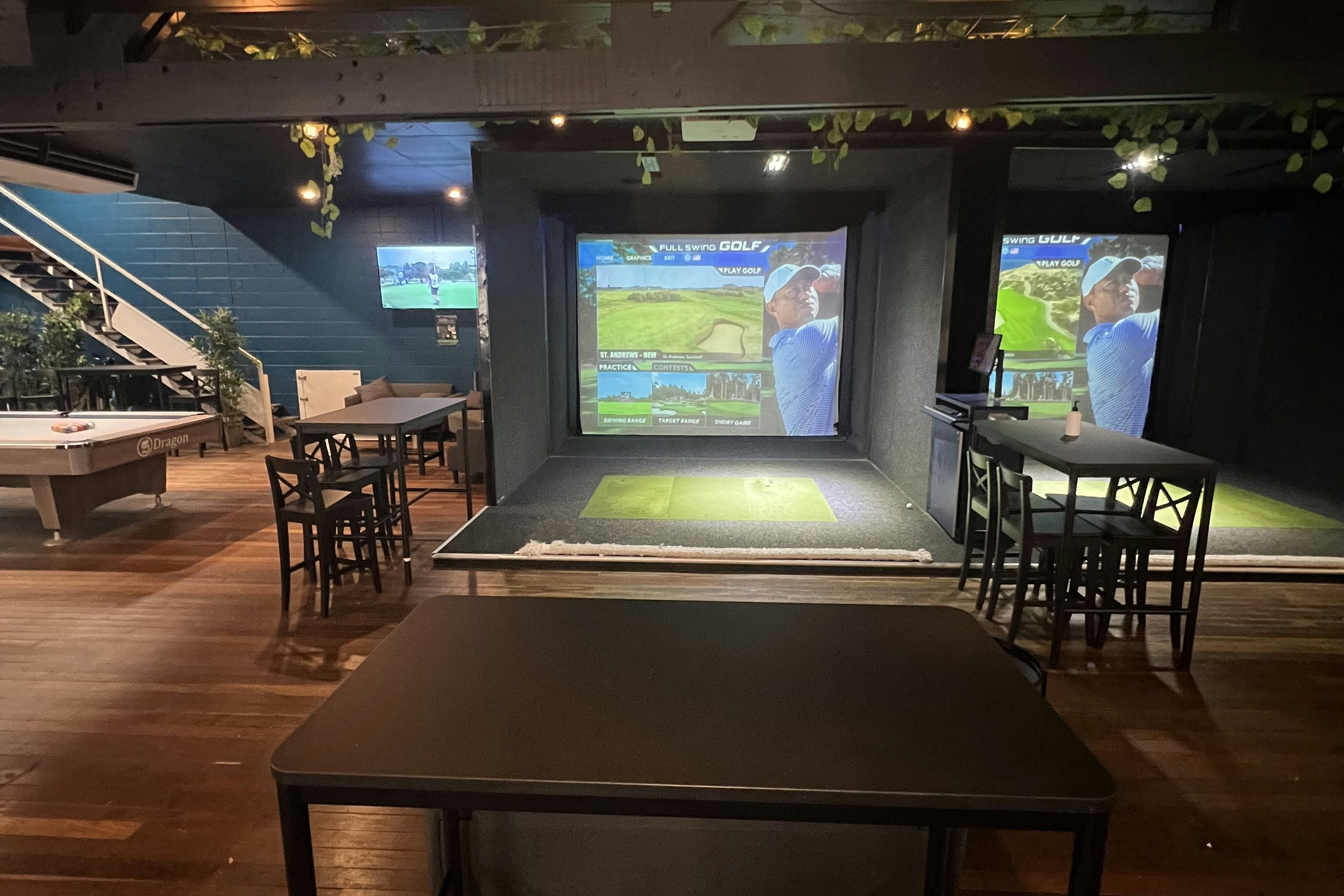 Golf Simulator Bays & Function/ Entertaining Space 2