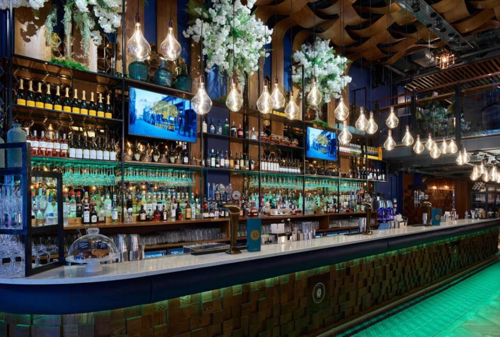 Semi-Private Restaurant Area 1