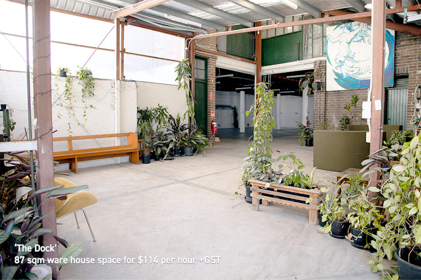 Lush Bright Warehouse Space, Glebe 0