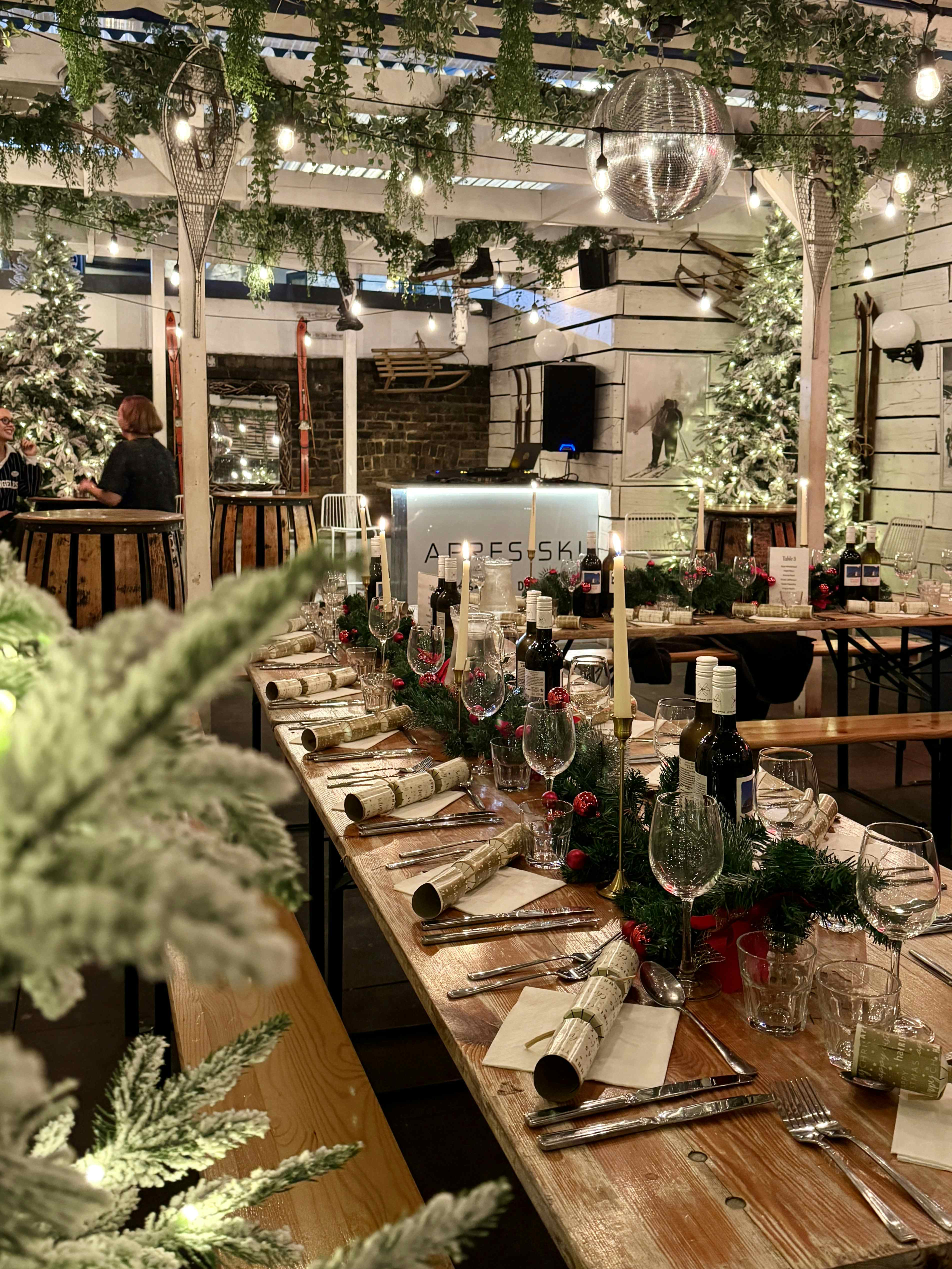 Rooftop Sit-Down Meal