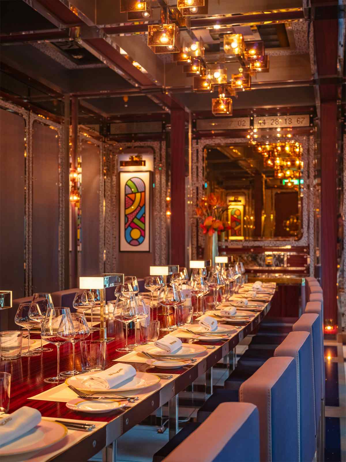 Blue Private Dining Room (20 guests seated)