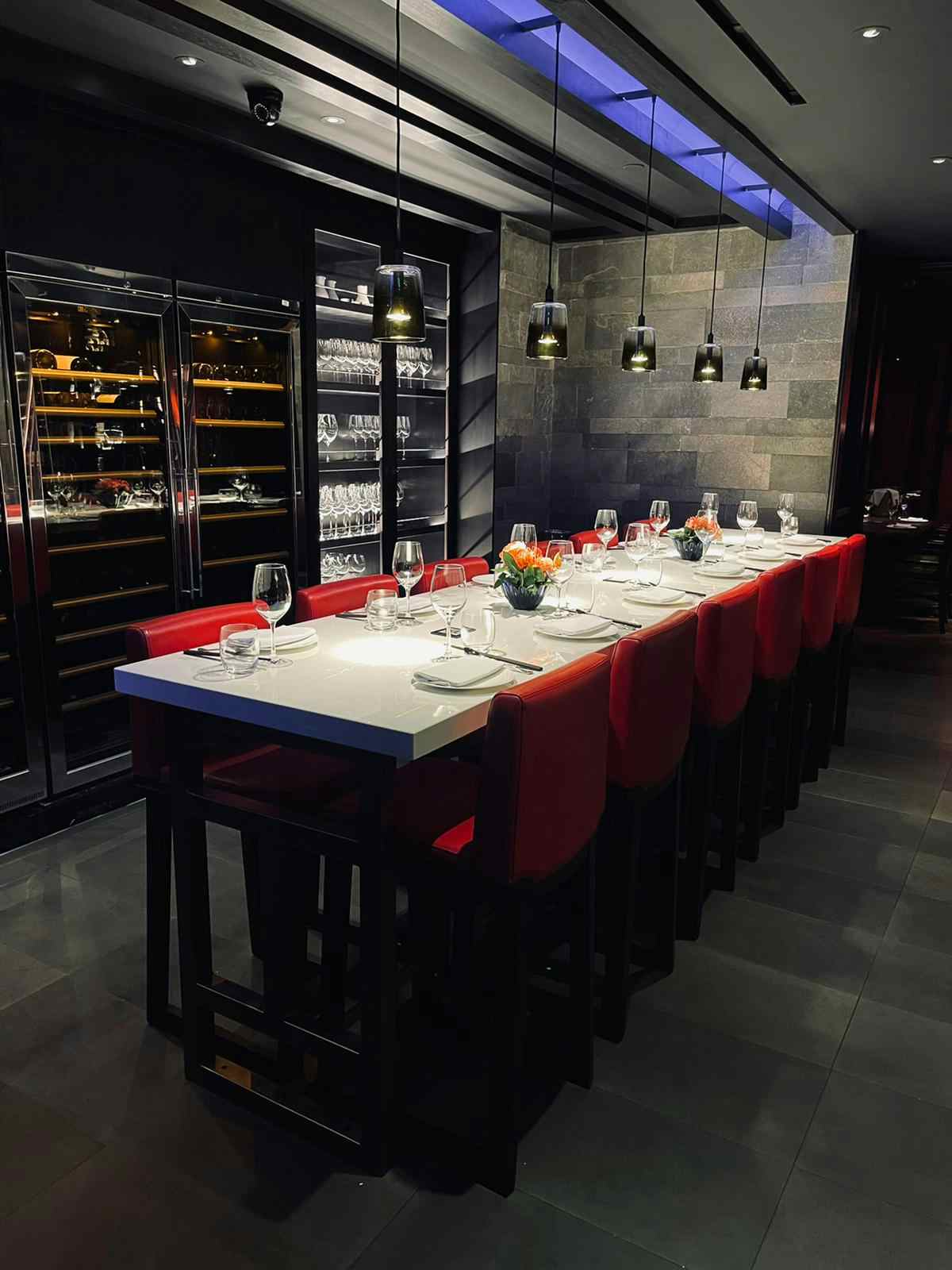 Semi-Private Sommelier Table 1