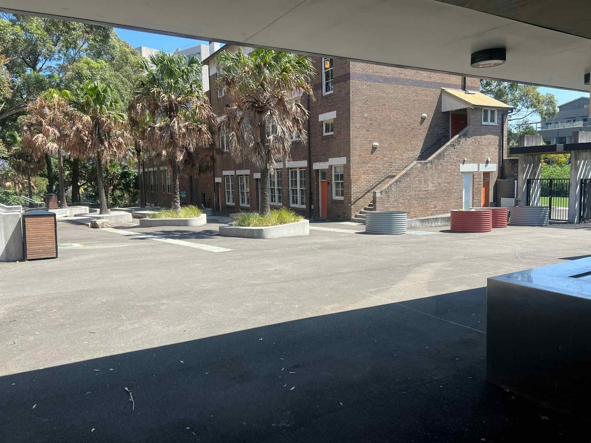 Court Yard With BBQ Area 2