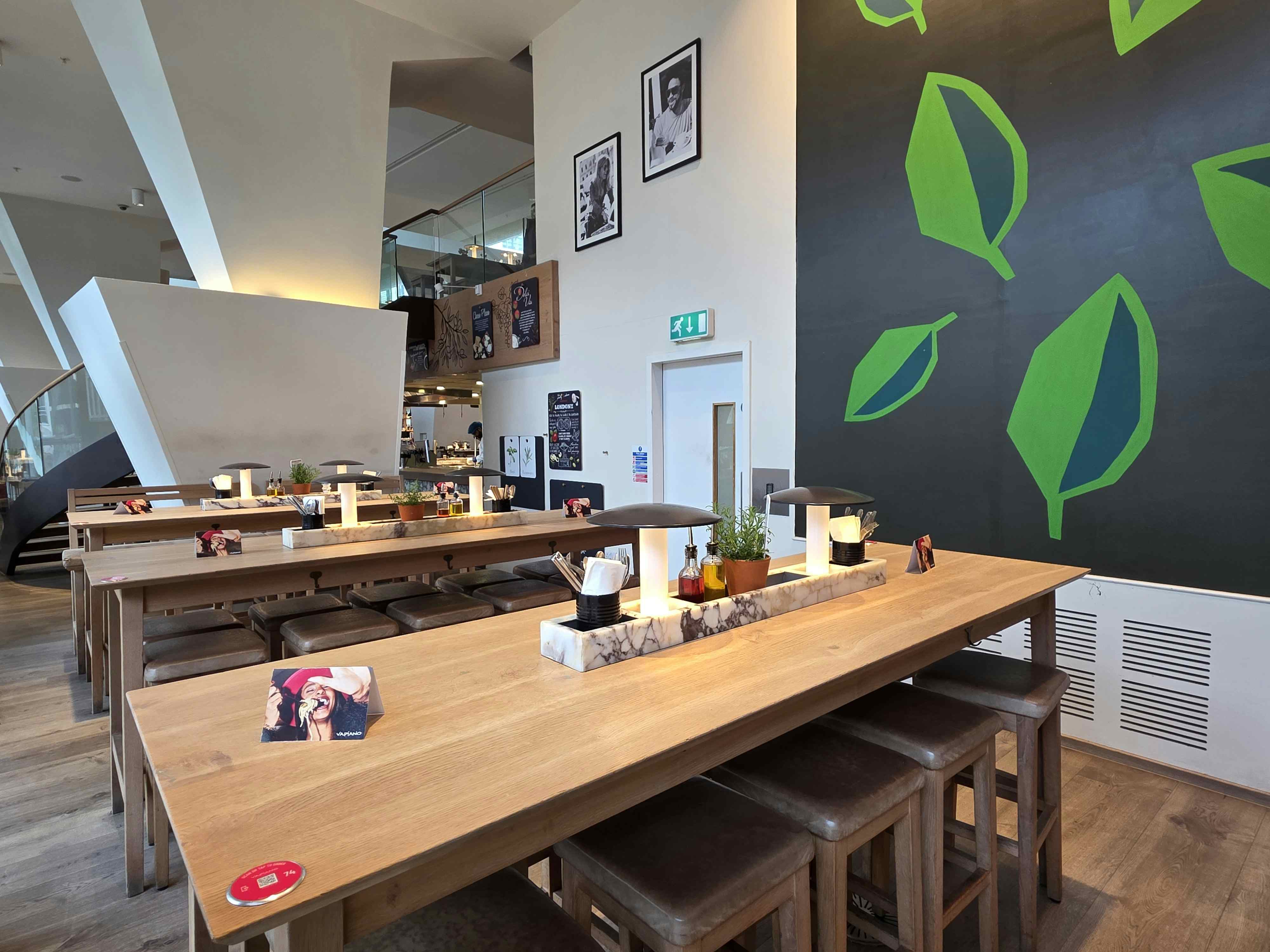 Window View at Vapiano Tottenham Court Road 1