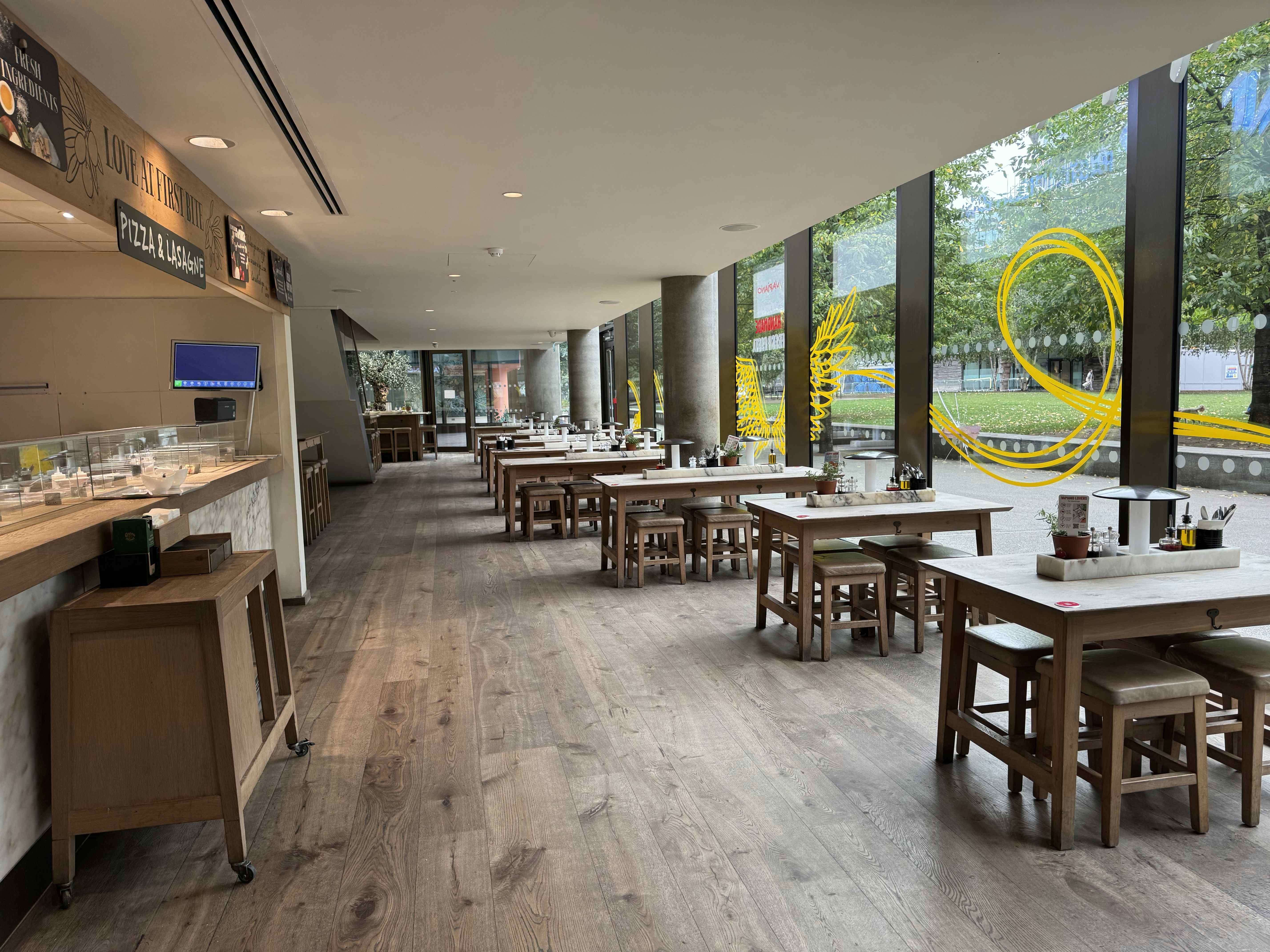 Ground Floor - Pizza Kitchen at Vapiano Tower Bridge 1