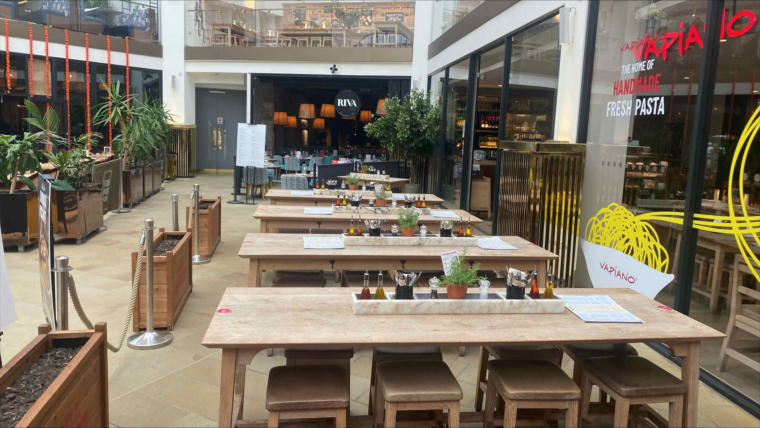 The Atrium at Vapiano Manchester 1