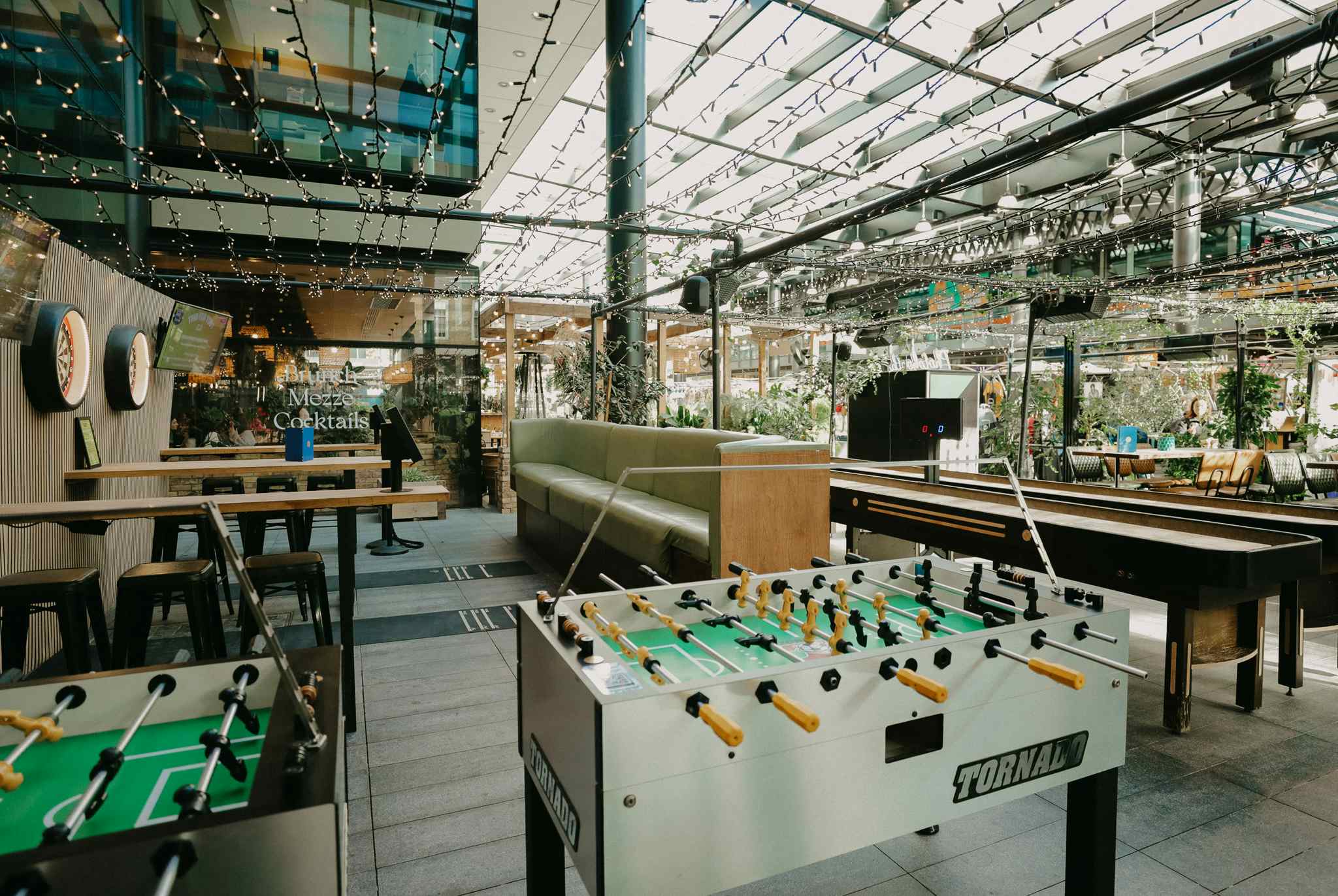 Heated Terrace and Games Area 