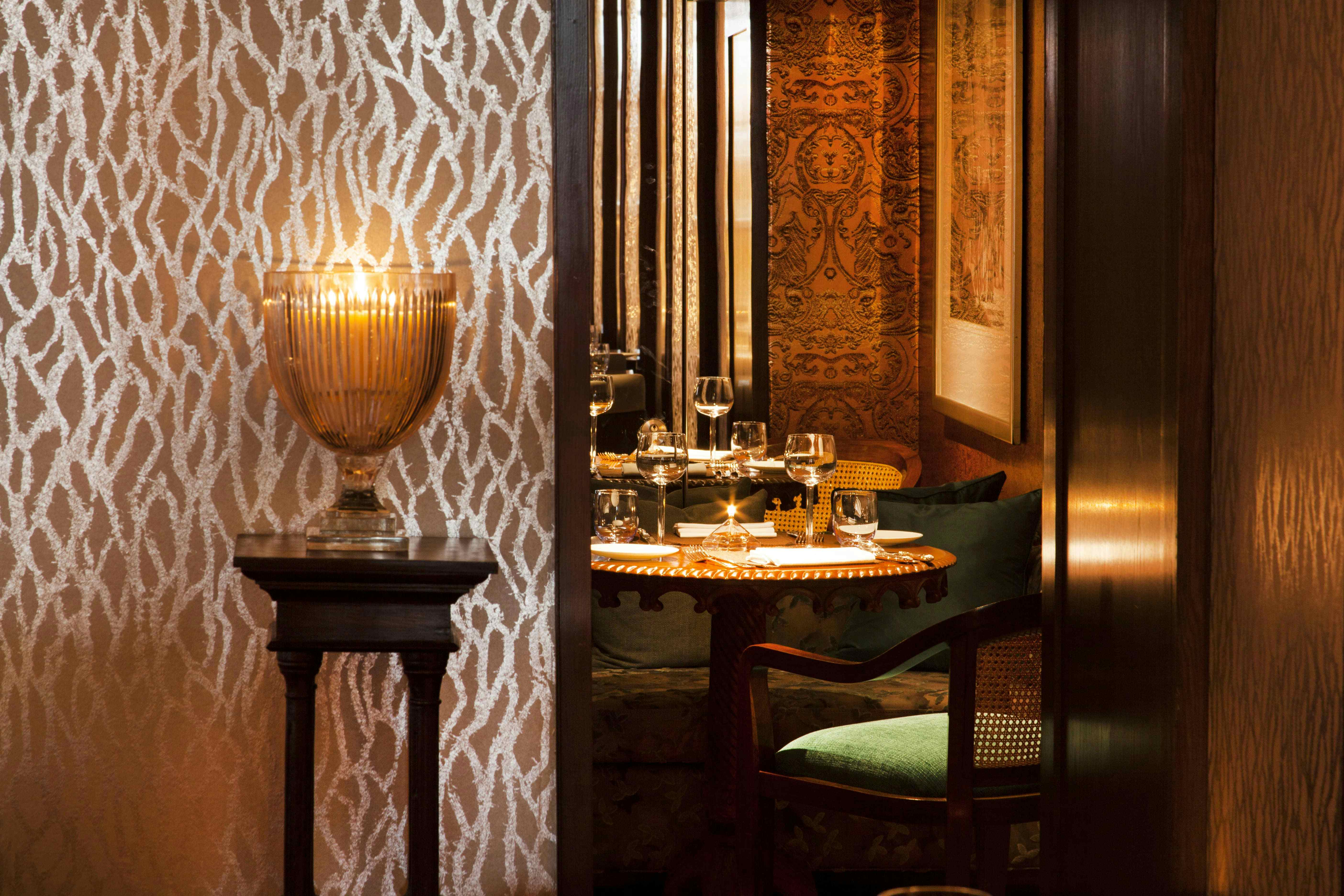 Semi-Private Dining Room for 2 at Chutney Mary 2