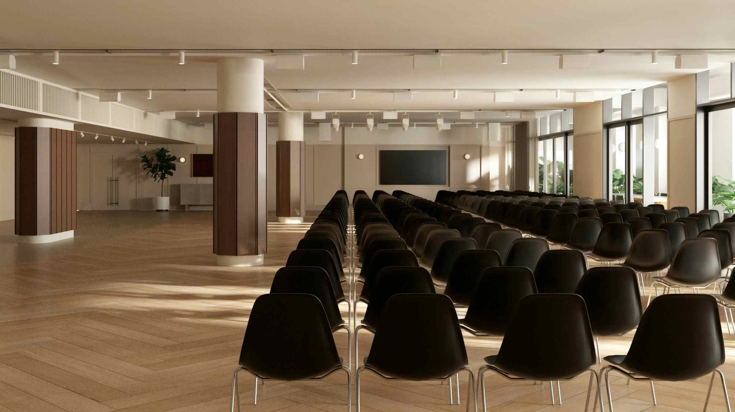 Landing Canary Wharf