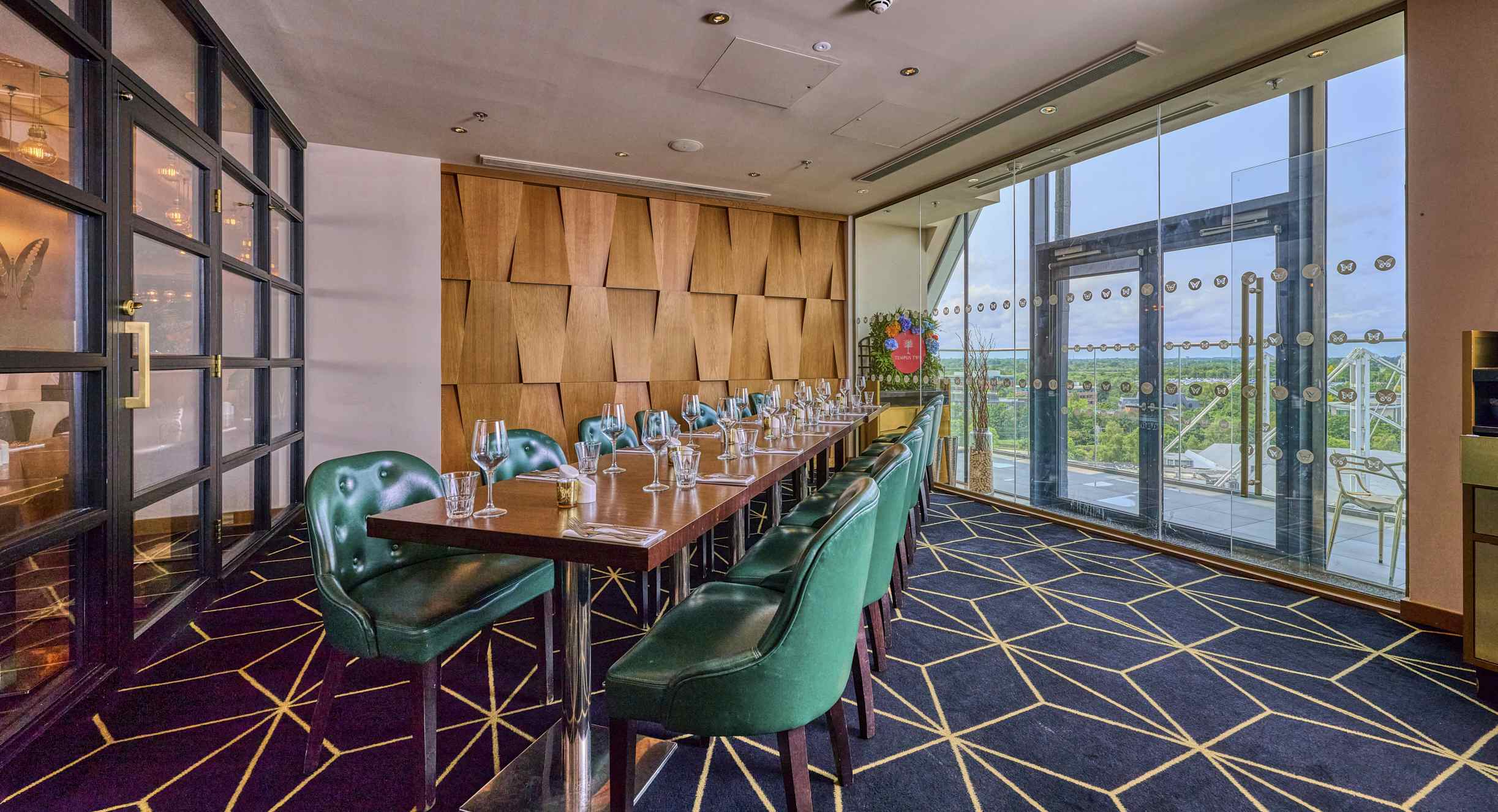 Sky Bar & Restaurant- Semi-Private Dining Area 3