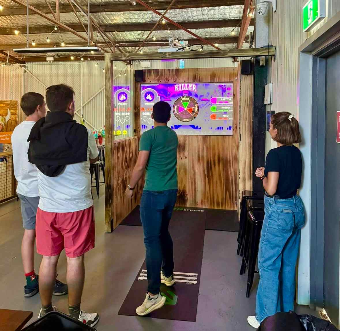 Axe throwing and function room  3
