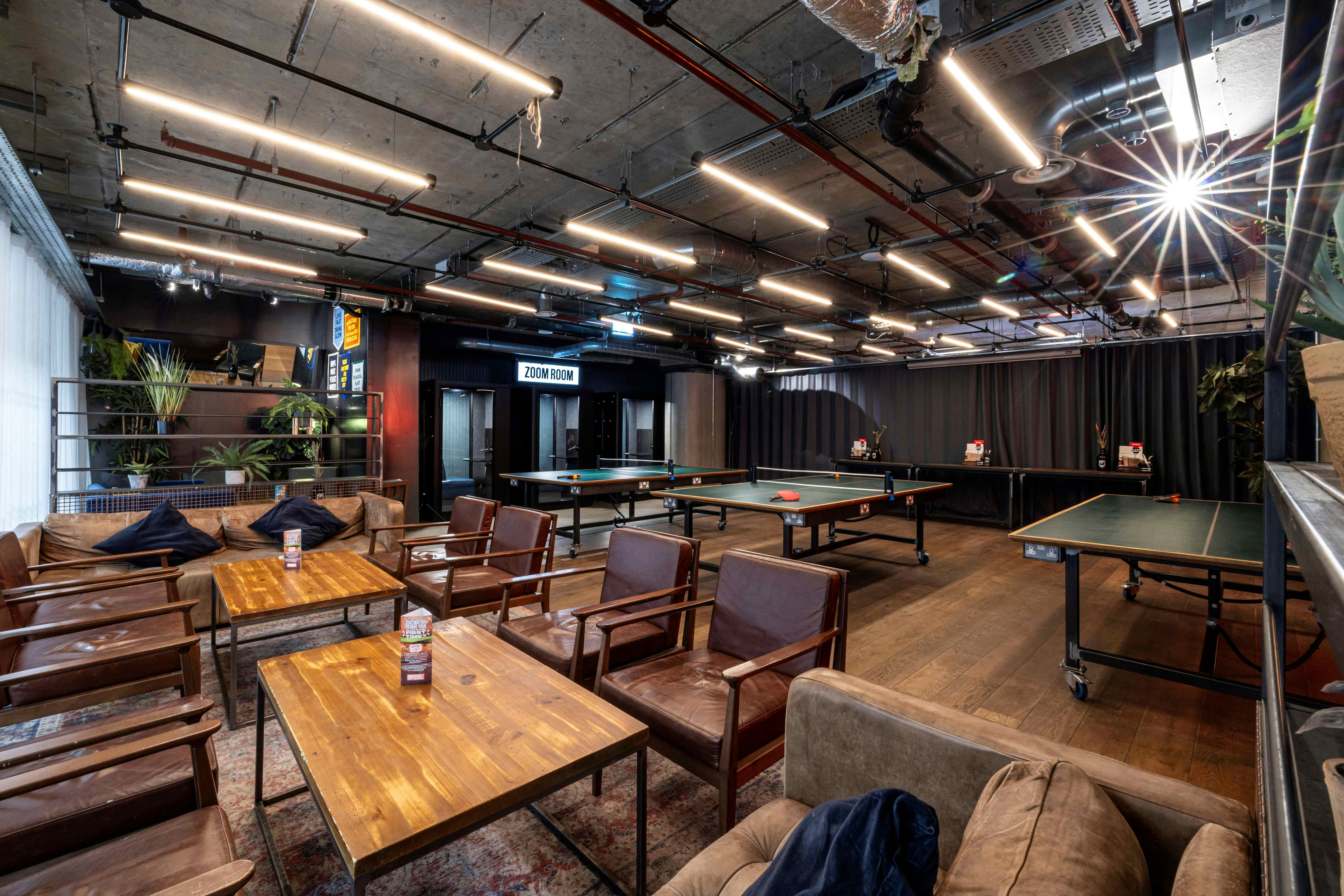 The Loft + Rec Room + Mezzanine 5