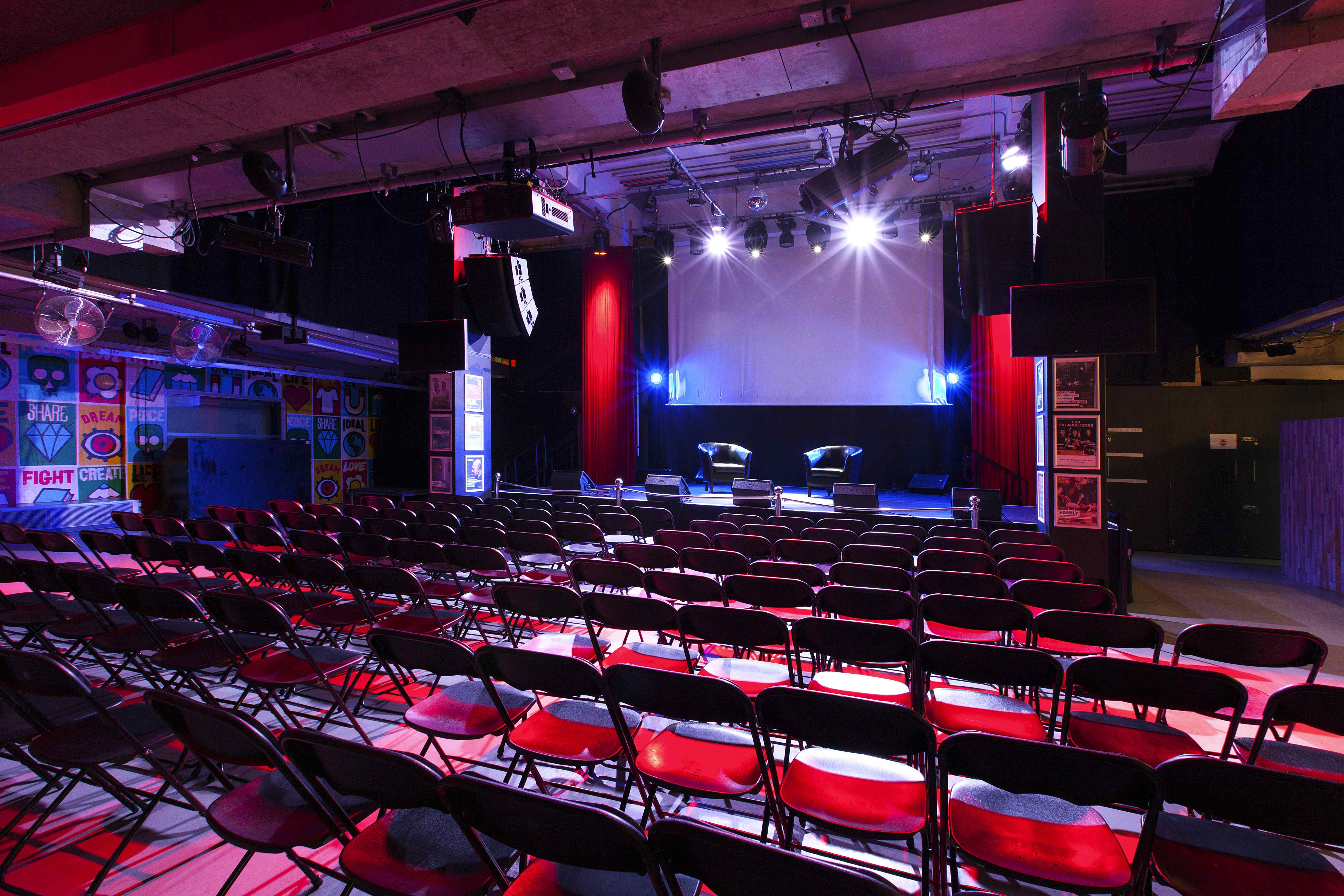 Book The Stage at Rich Mix. A London Venue for Hire – HeadBox