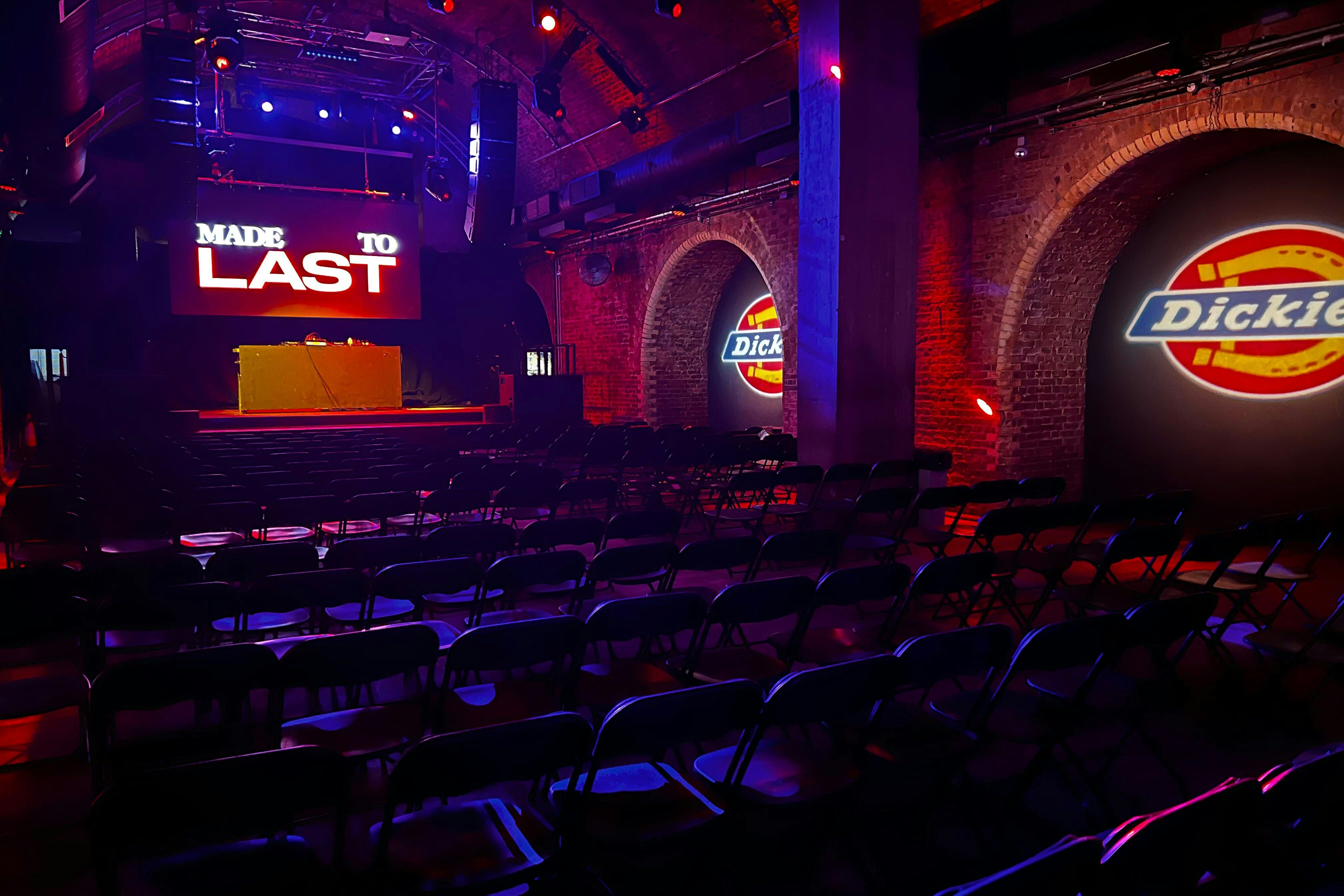 Blank canvas arches with tech. 1