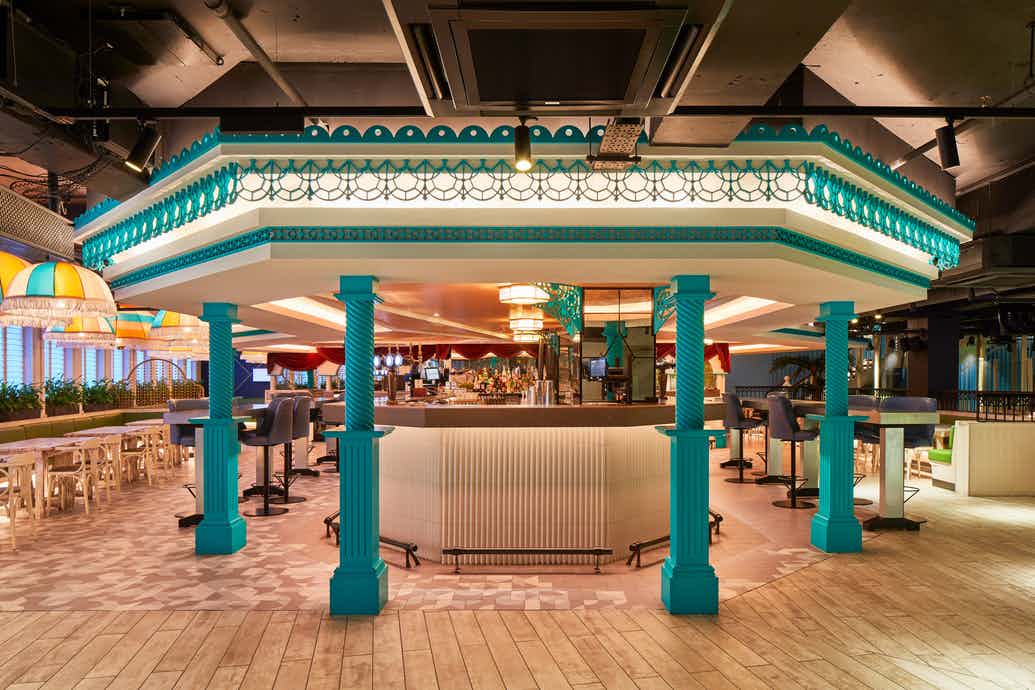 Behind the Bandstand