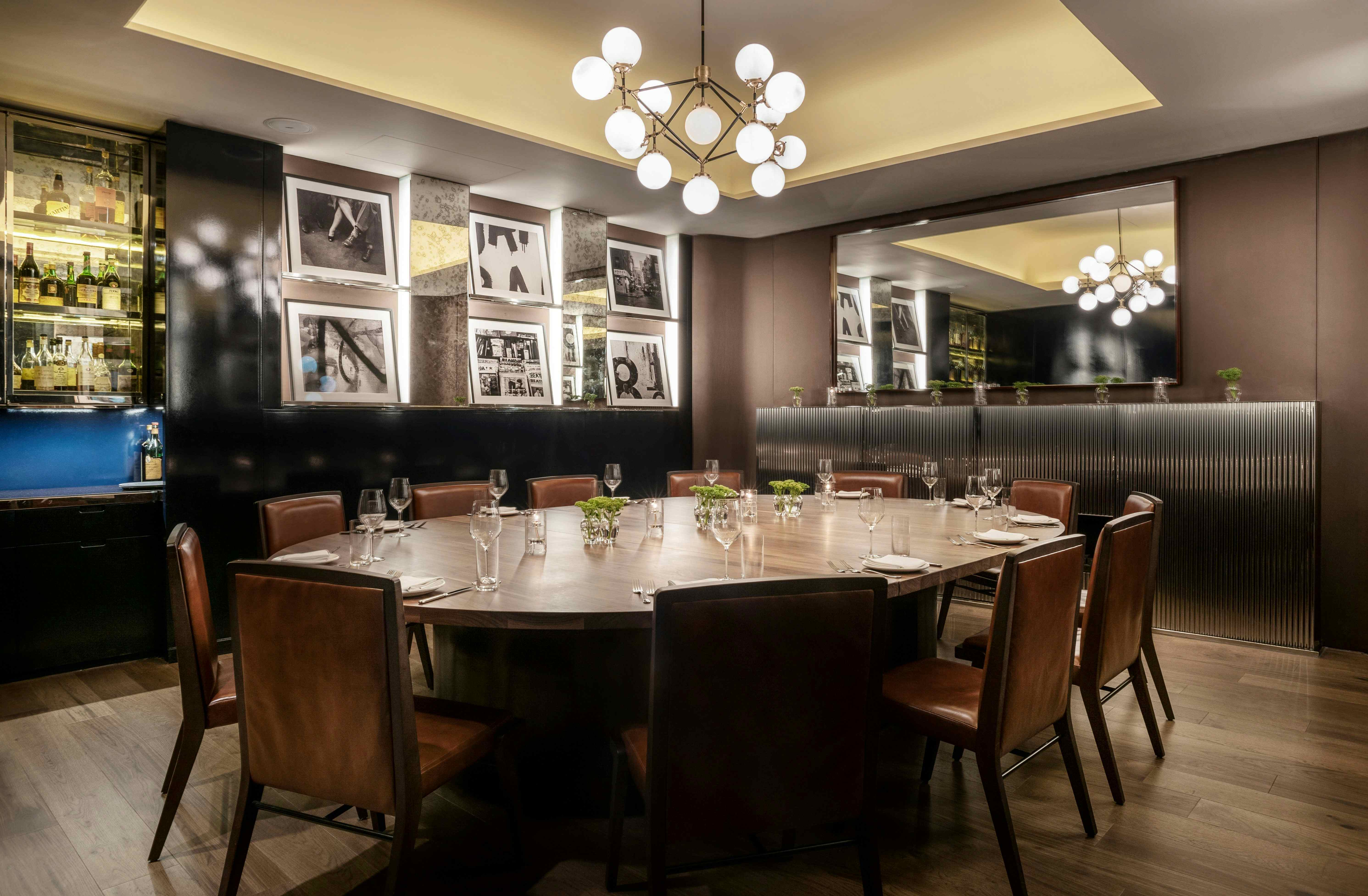 private dining room restaurants london