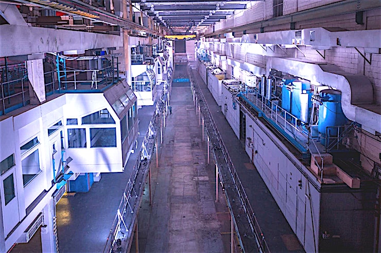 Whole Venue **Printworks London (formerly Harmsworth Quays) was established in the Docklands in 1989 as western Europe’s largest print facility, and for 24 years The Evening Standard, The Daily Mail and Metro new
