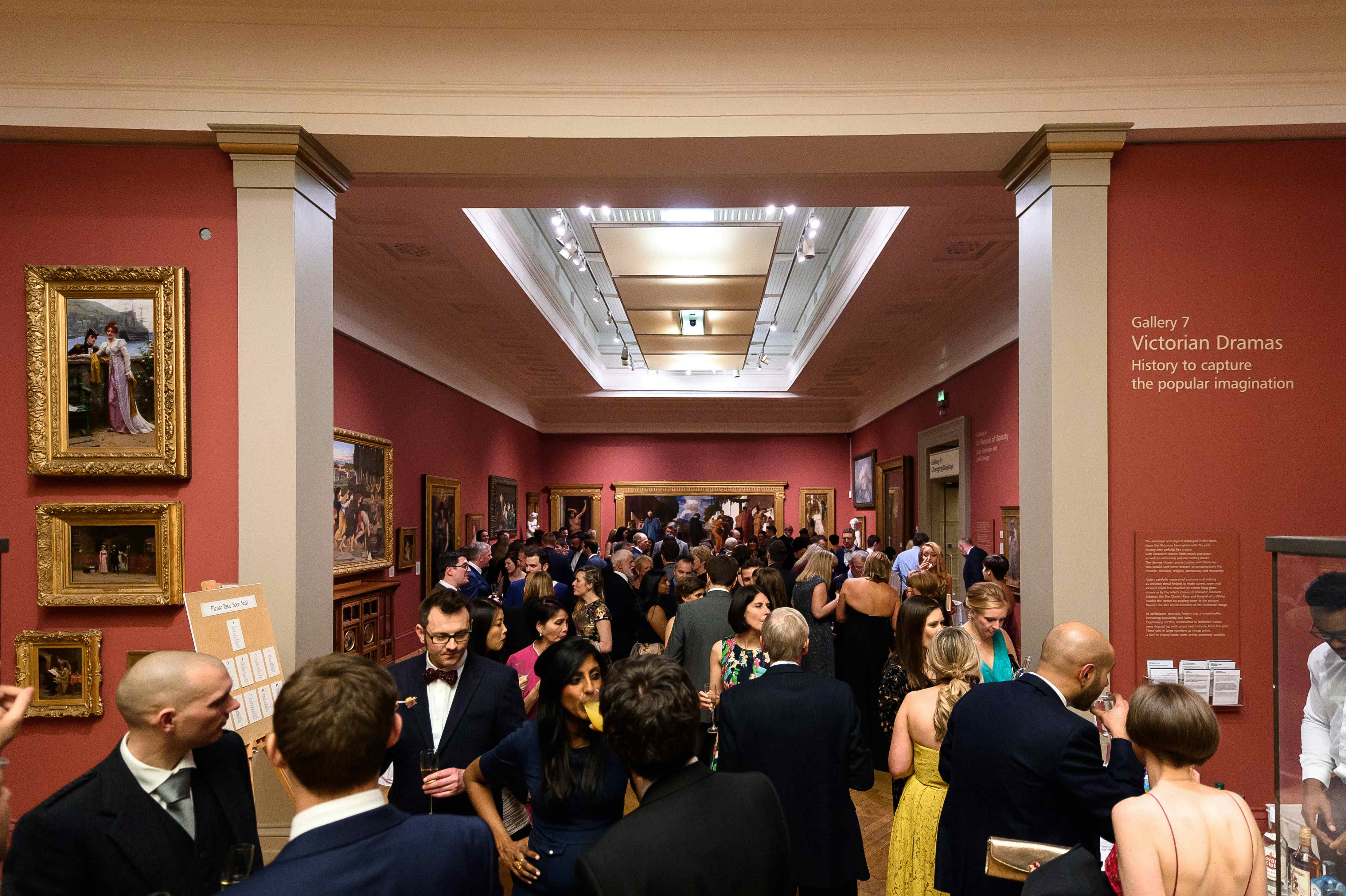 Book Victorian Galleries at Manchester Art Gallery. A Manchester Venue for Hire HeadBox