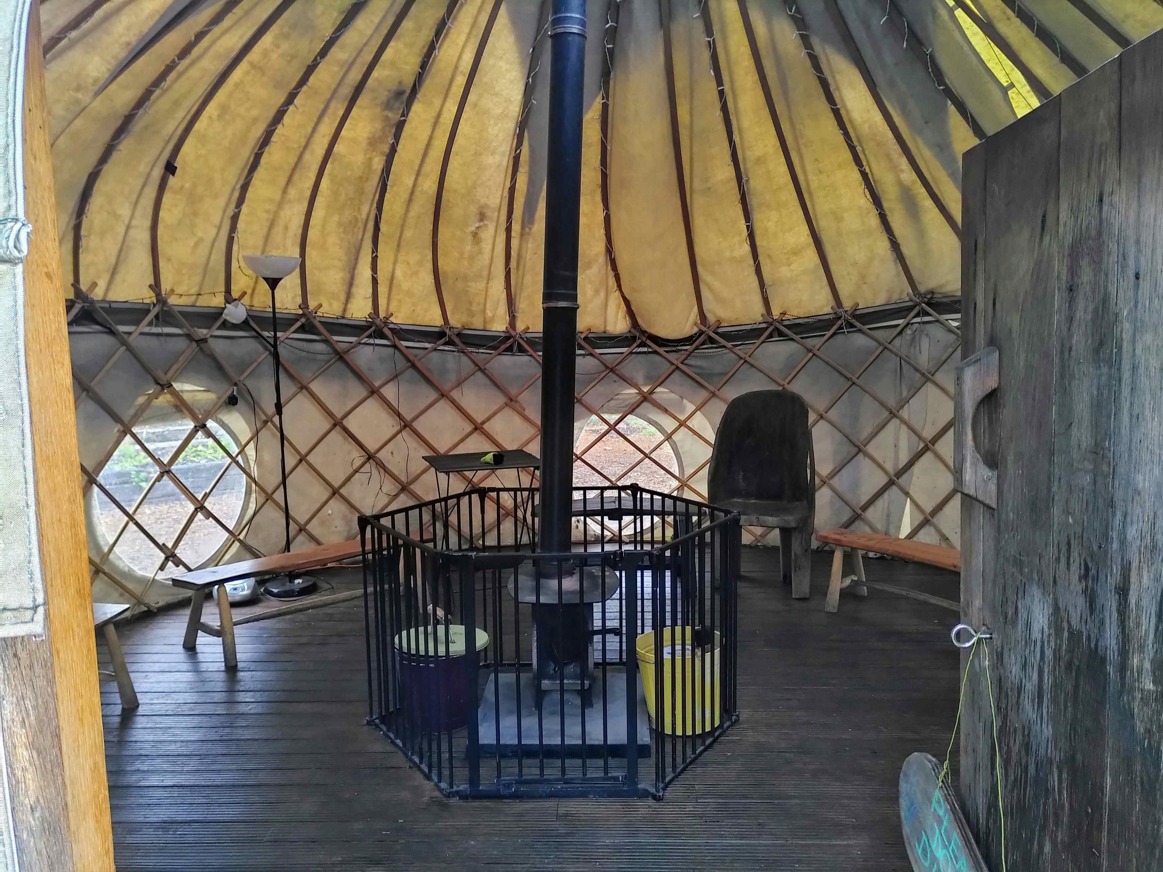 Book The Yurt at Spitalfields City Farm . A London Venue for Hire – HeadBox
