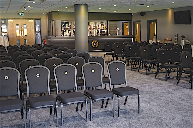 Executive Club **Hire the Executive Club at Molineux Stadium, home of the Wolverhampton Wanderers**
The Executive Club is now available for hire as a conference Space, wedding venue, or a corporate party venue fo