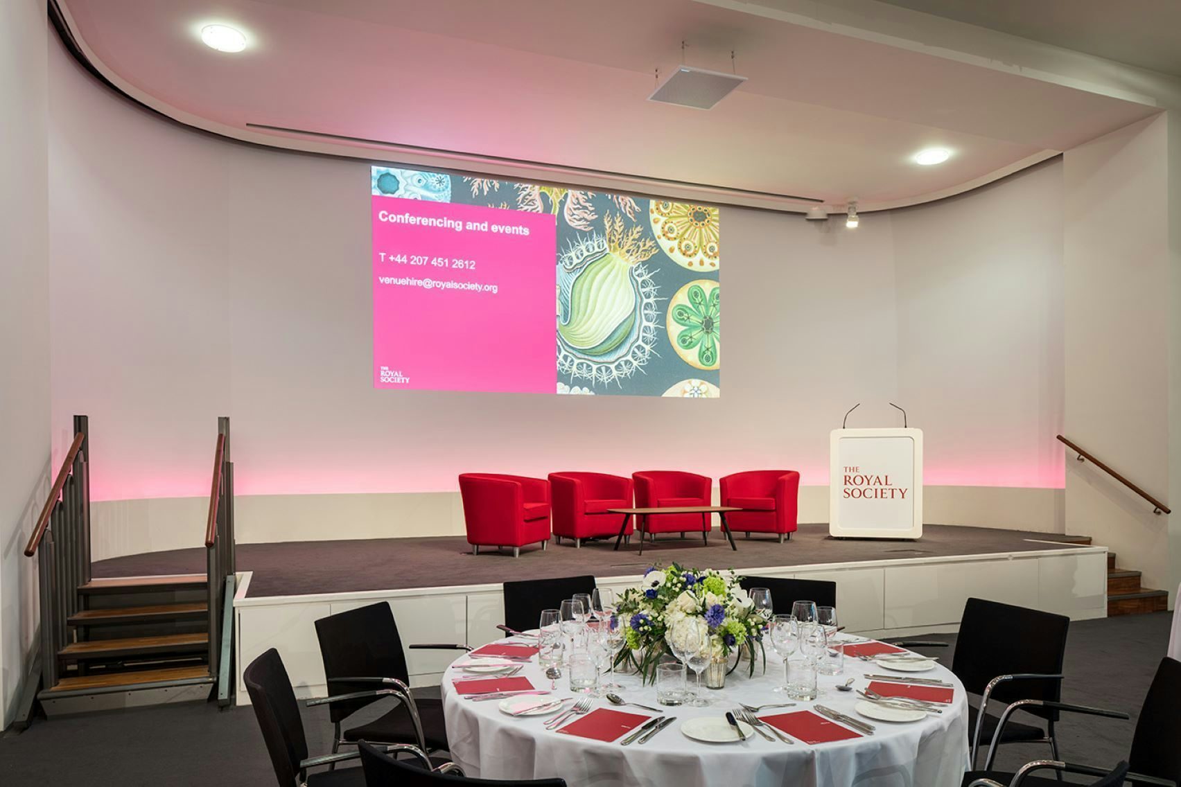 The Wellcome Trust Lecture Hall. 0