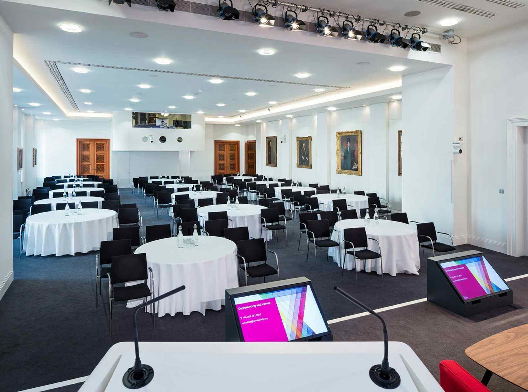 The Wellcome Trust Lecture Hall., The Royal Society